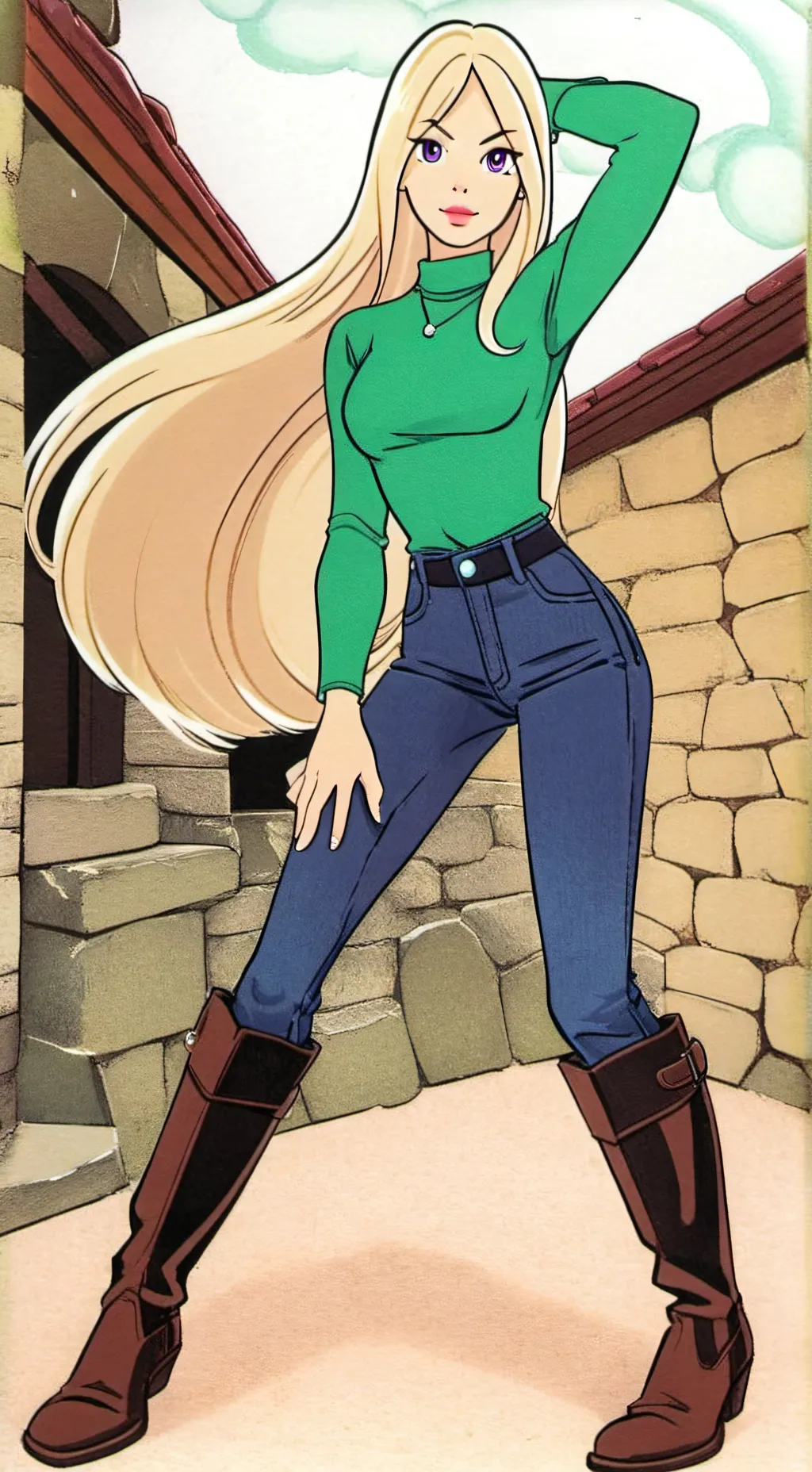 ai character: Dedé Gomez  background