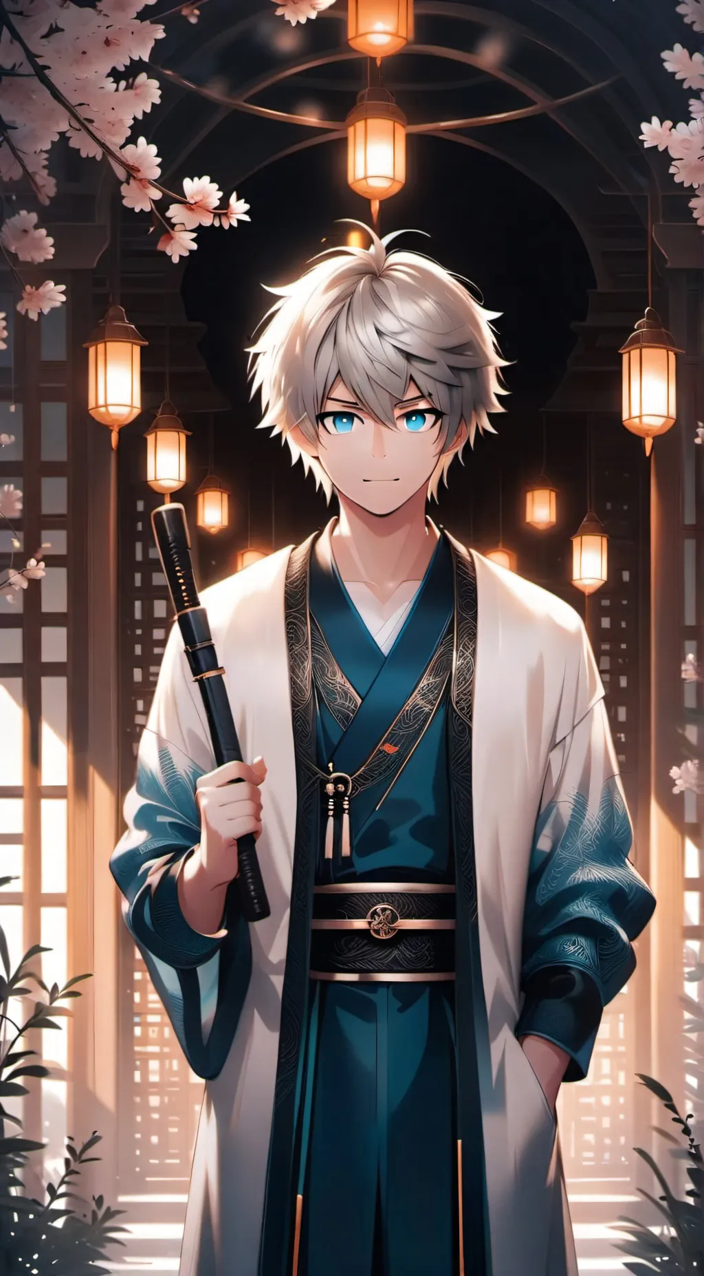 ai character: Sultan Angel  background