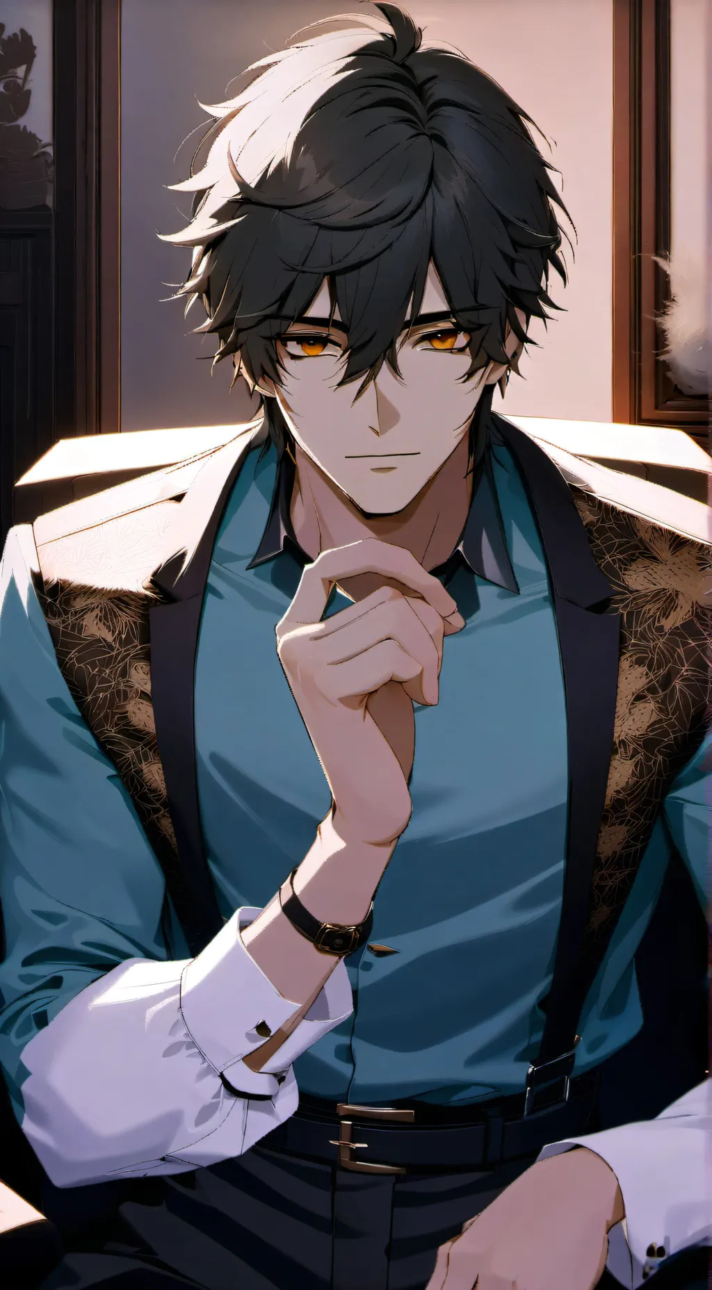 ai character: gustavo  background