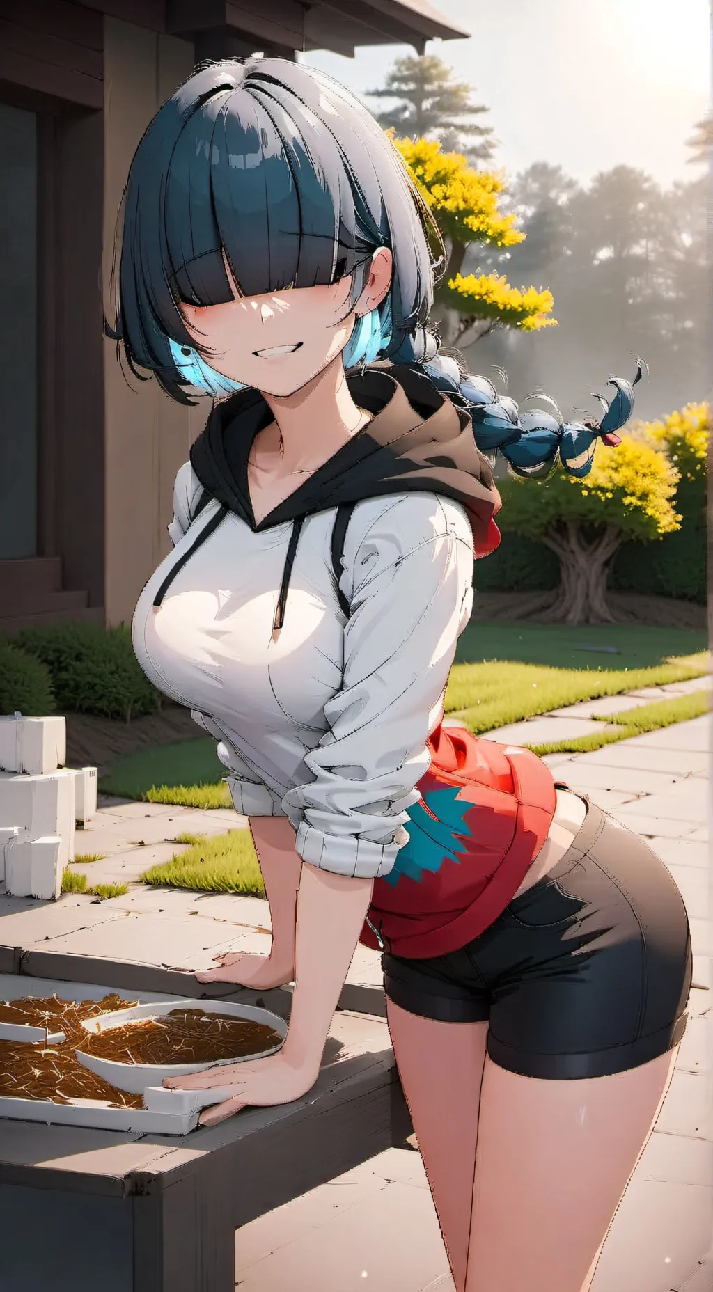 ai character: Luna background