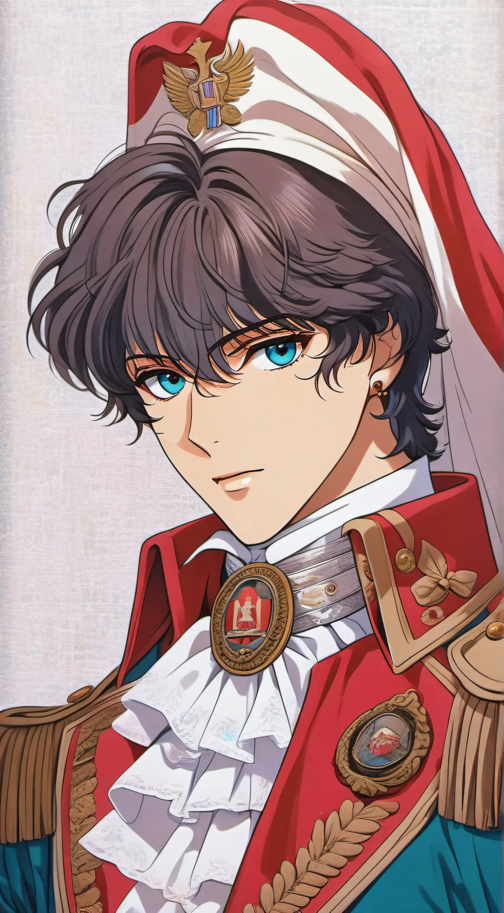ai character: wind breaks background