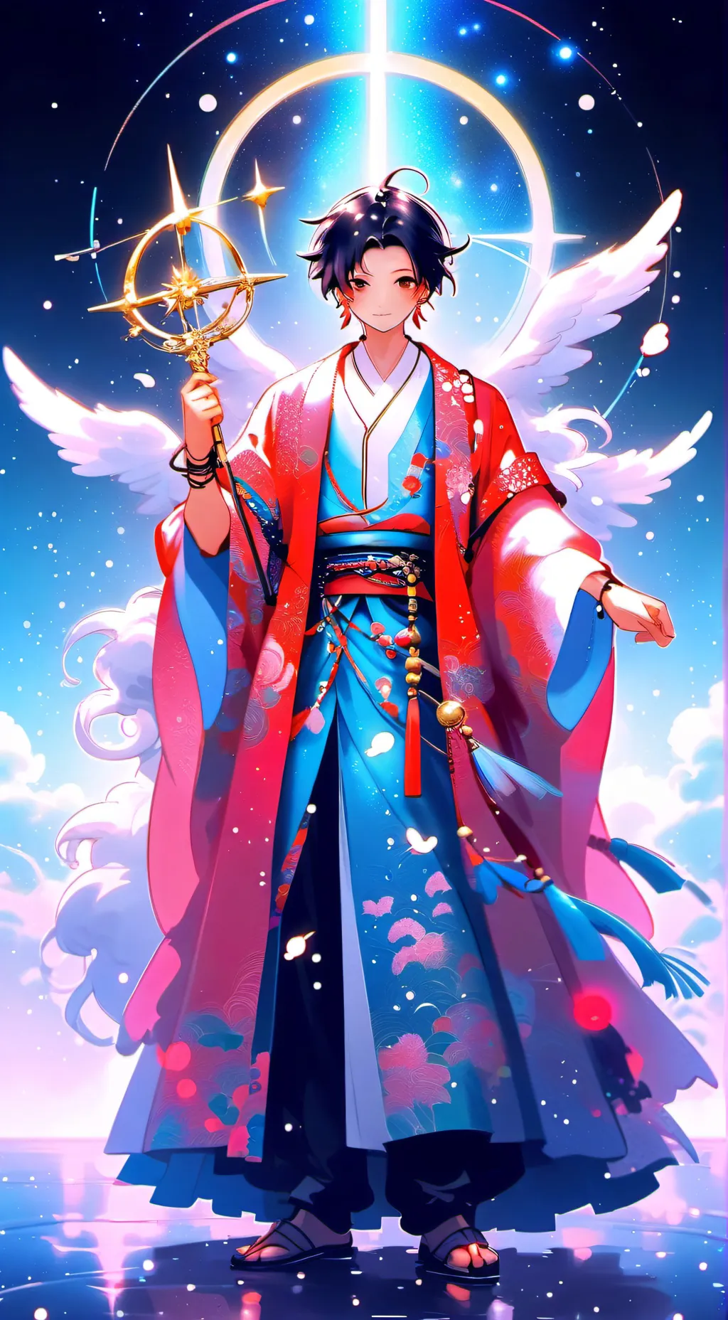 ai character: Renaissance background