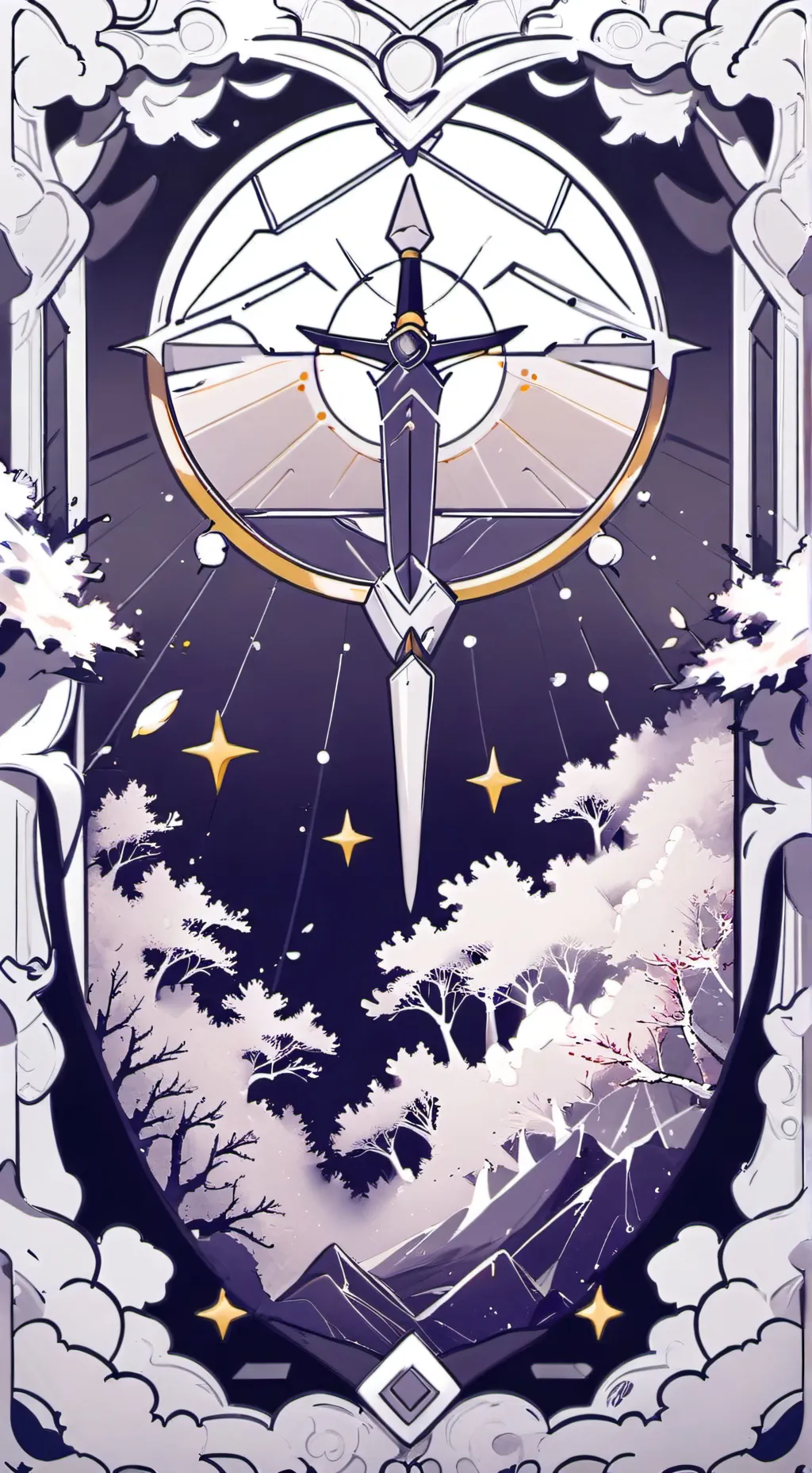 ai character: dw twisted background