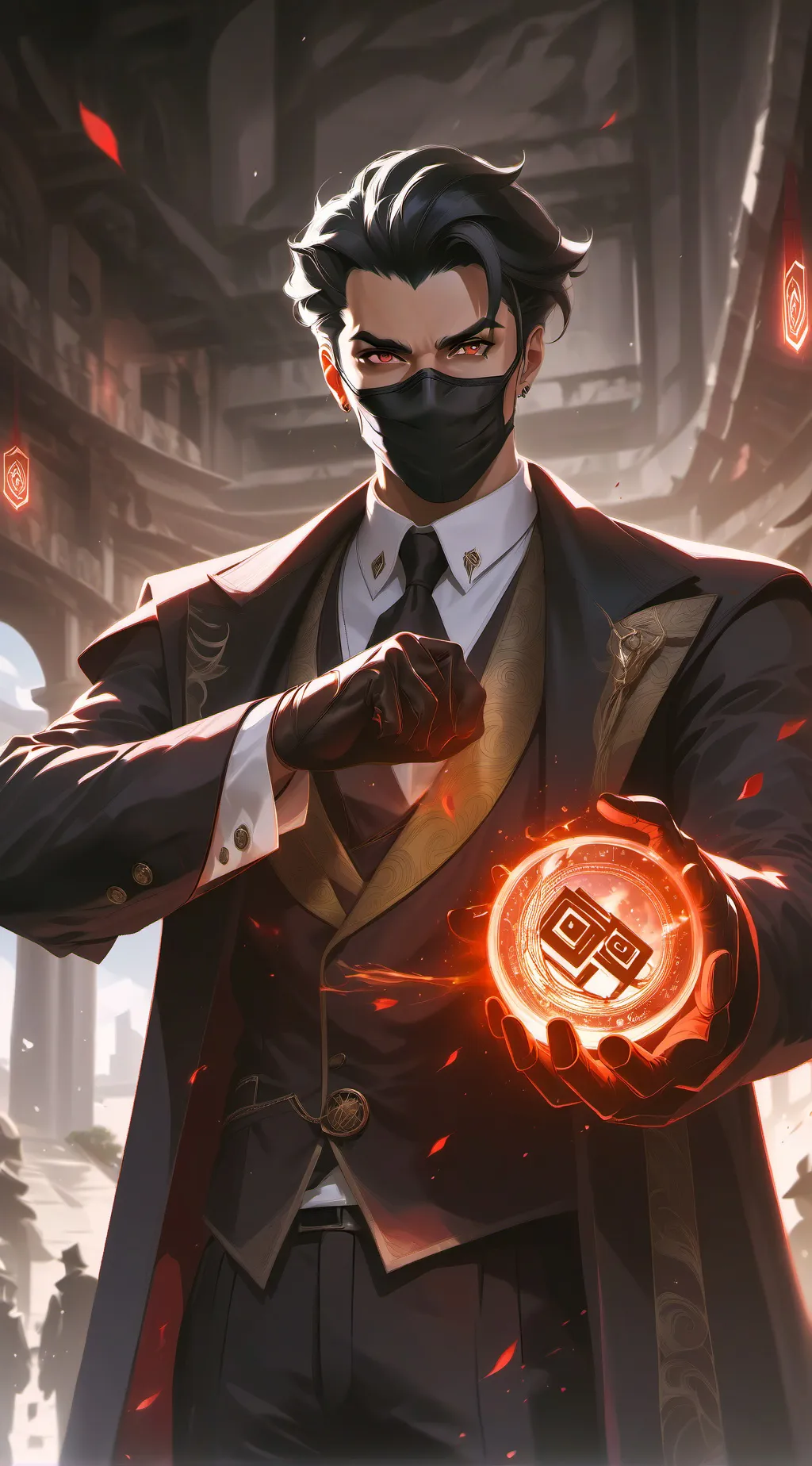 ai character: uncle frank background