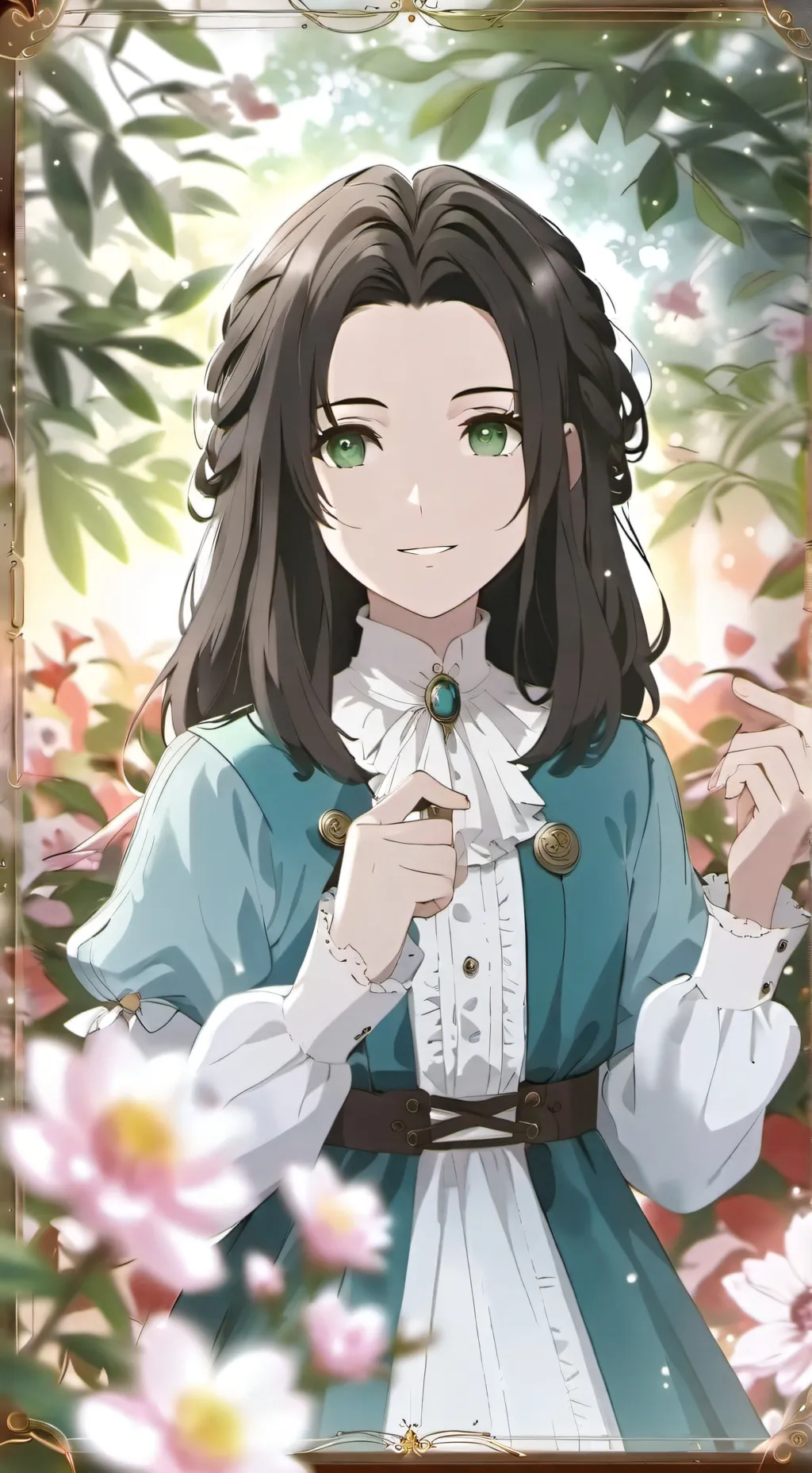 ai character: Sereneda background