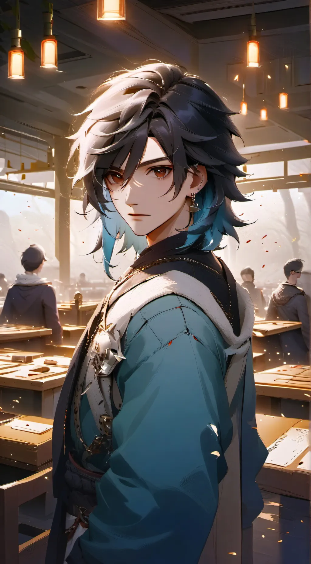 ai character: Levi background