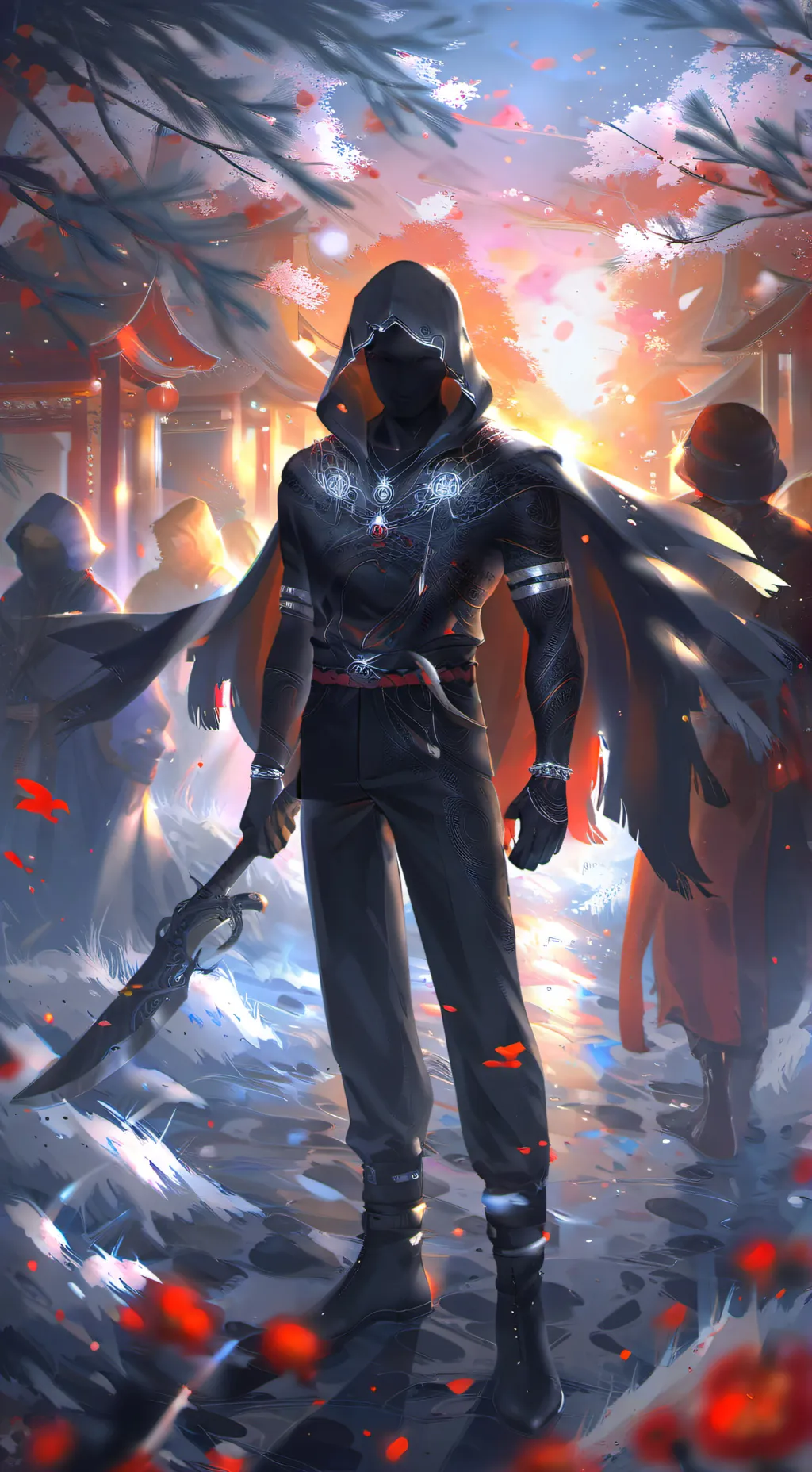 ai character: shadow hunter background