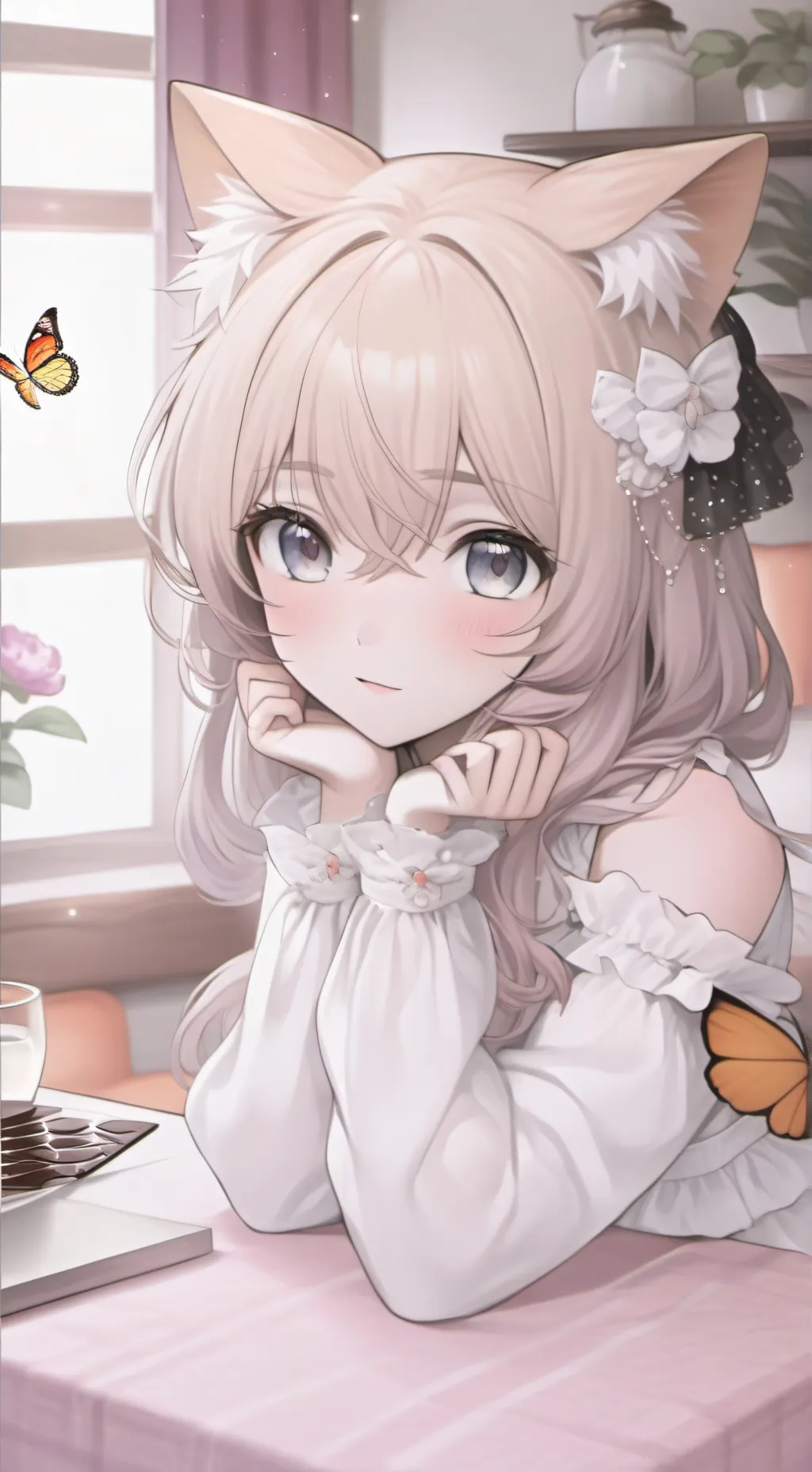 ai character: Sofia Furry Spirit background