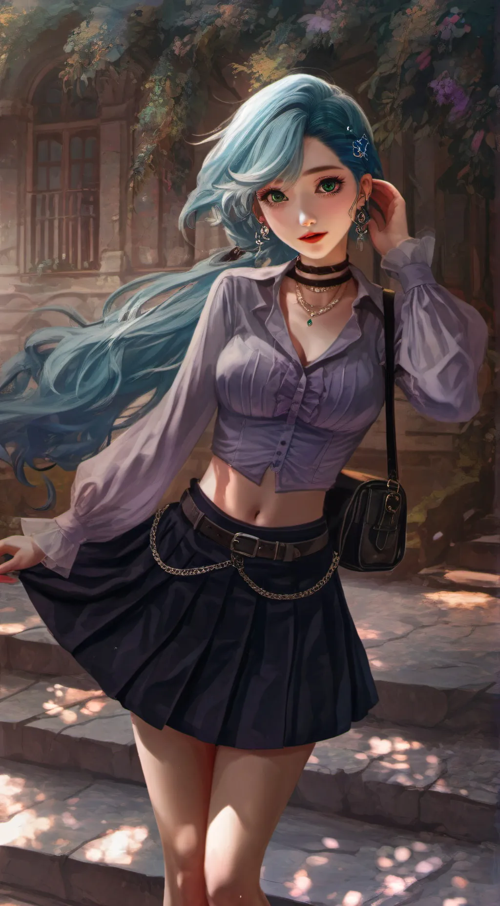 ai character: Skye background