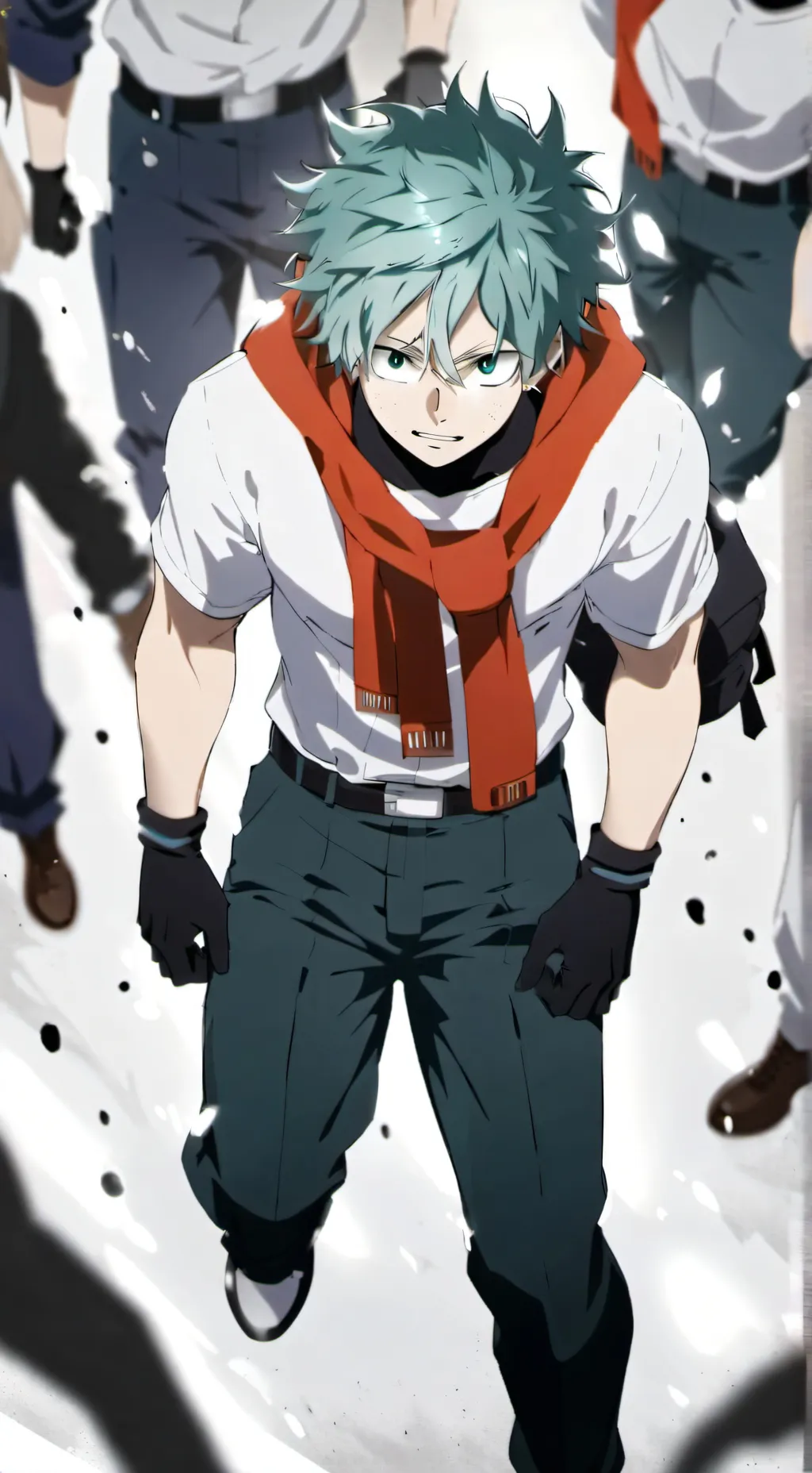 ai character: escaped... MHA background