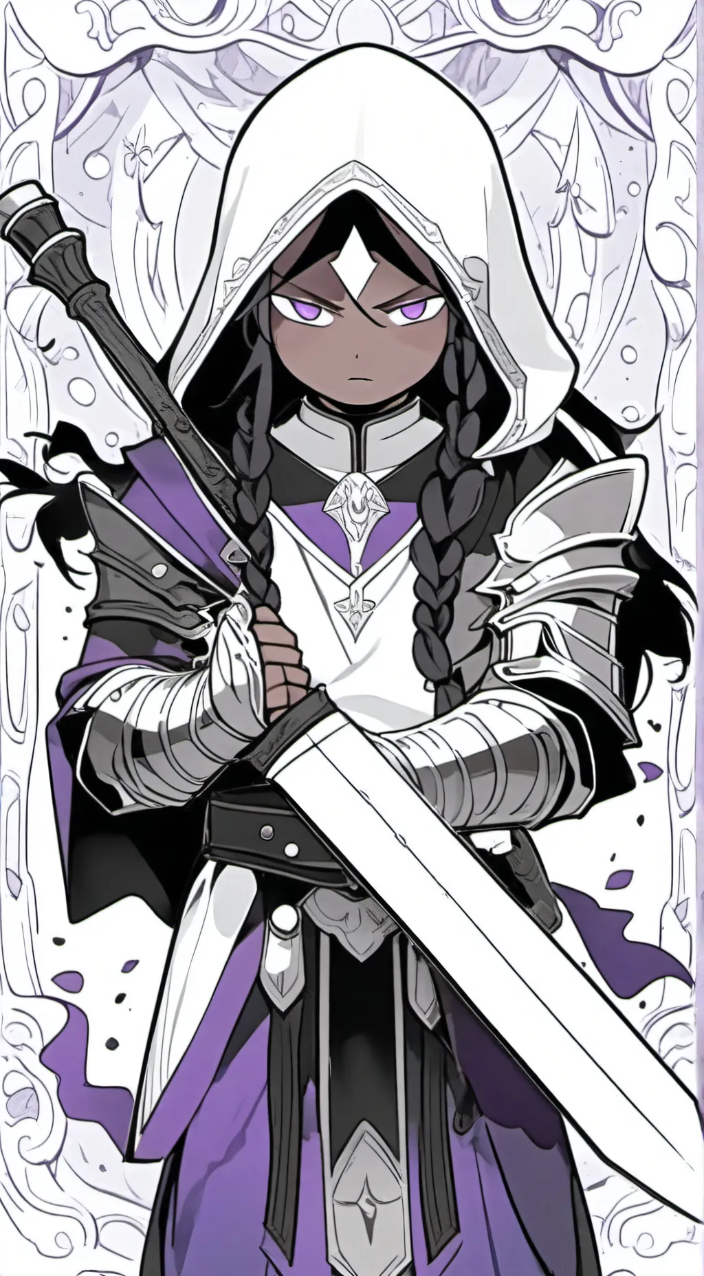 ai character: Dark cacao cookie background