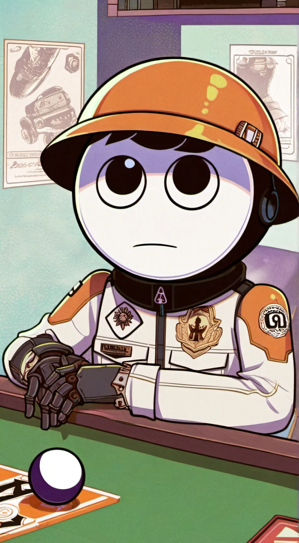 ai character: GAMERULES background