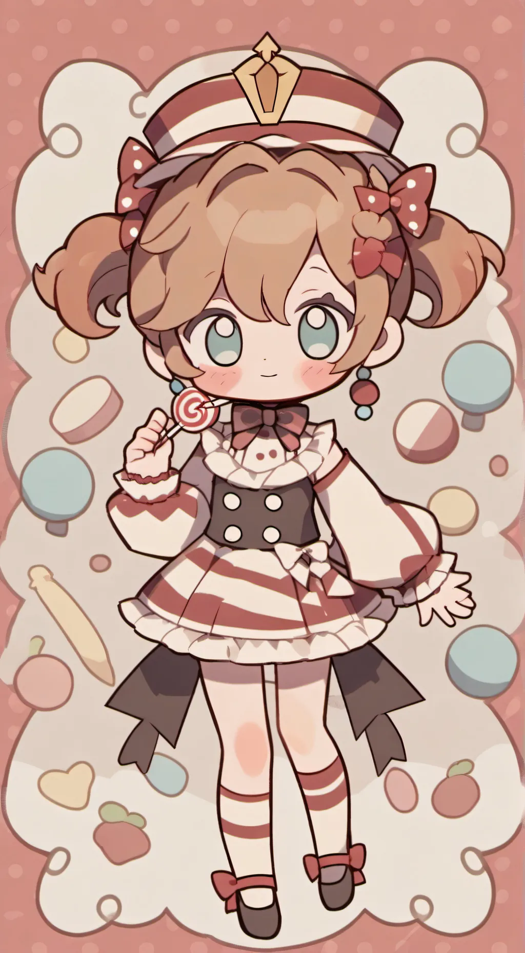 ai character: circus baby from s background