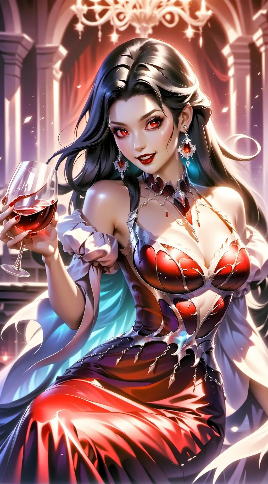 ai character: Мила background