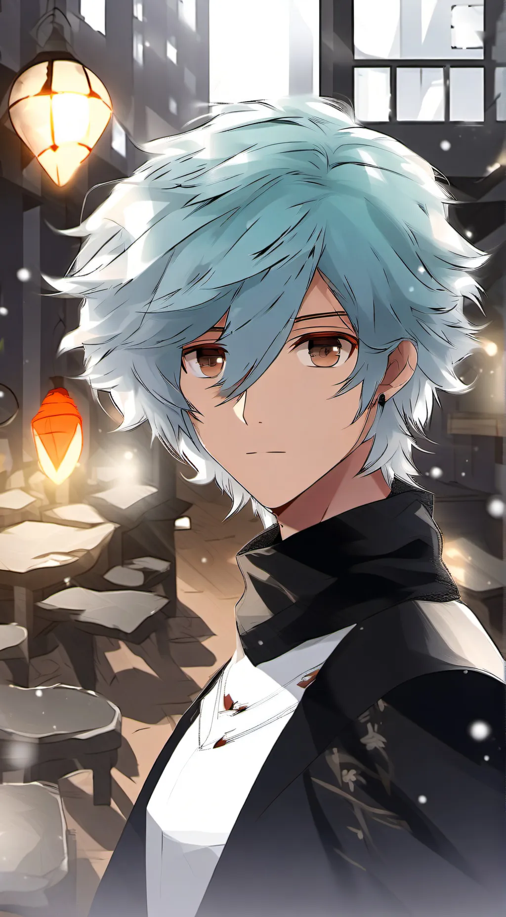 ai character: Damien Hunter  background