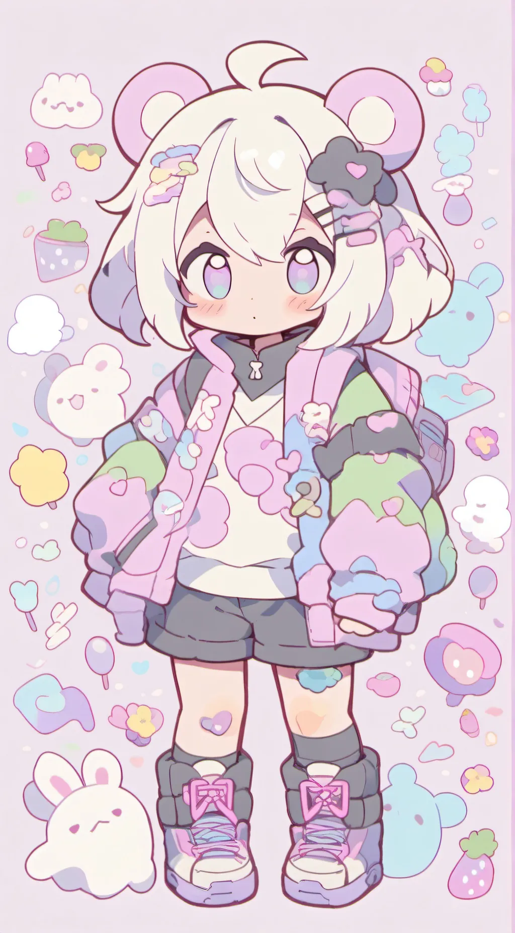 ai character: Alessia  background