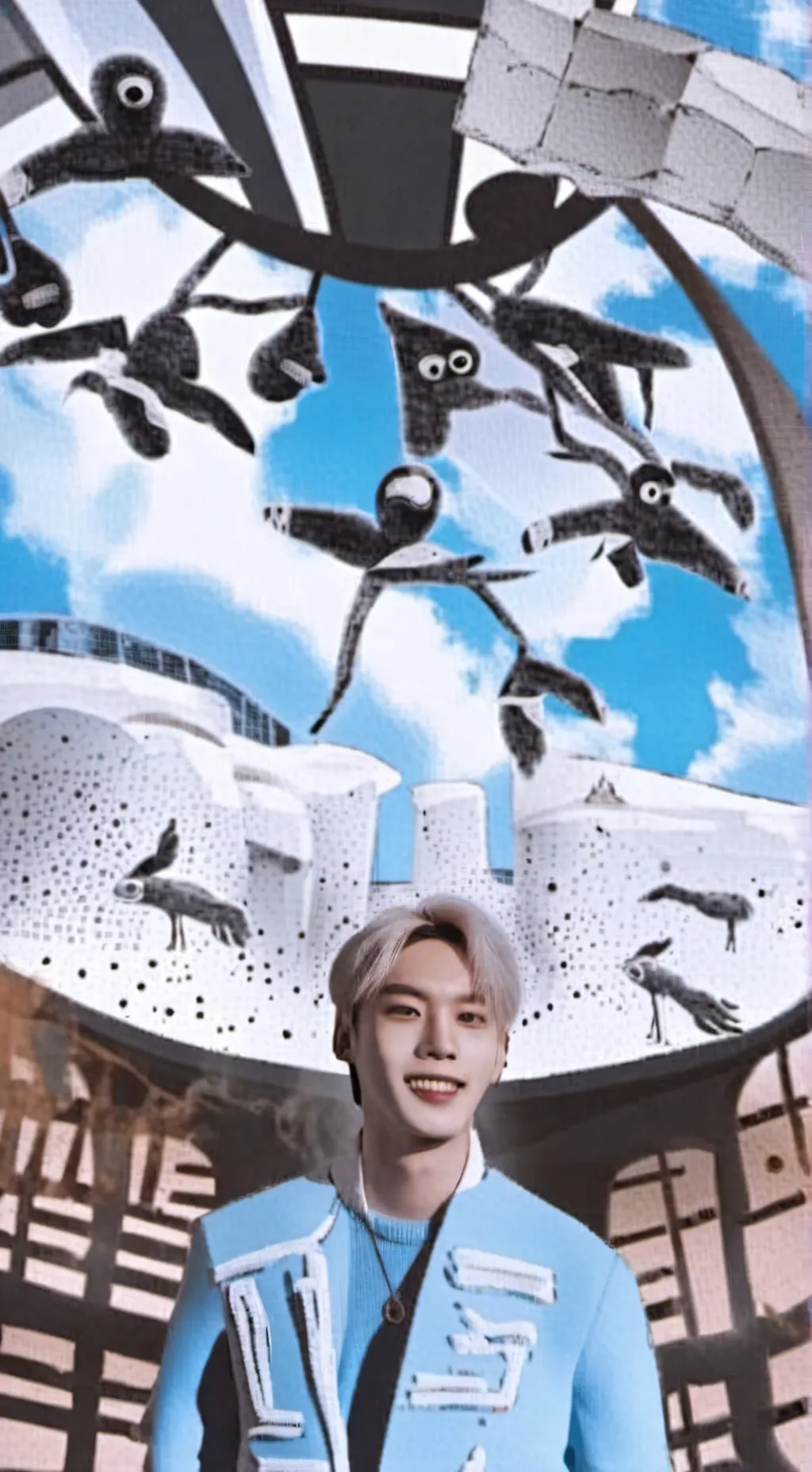 ai character: stray kids  background