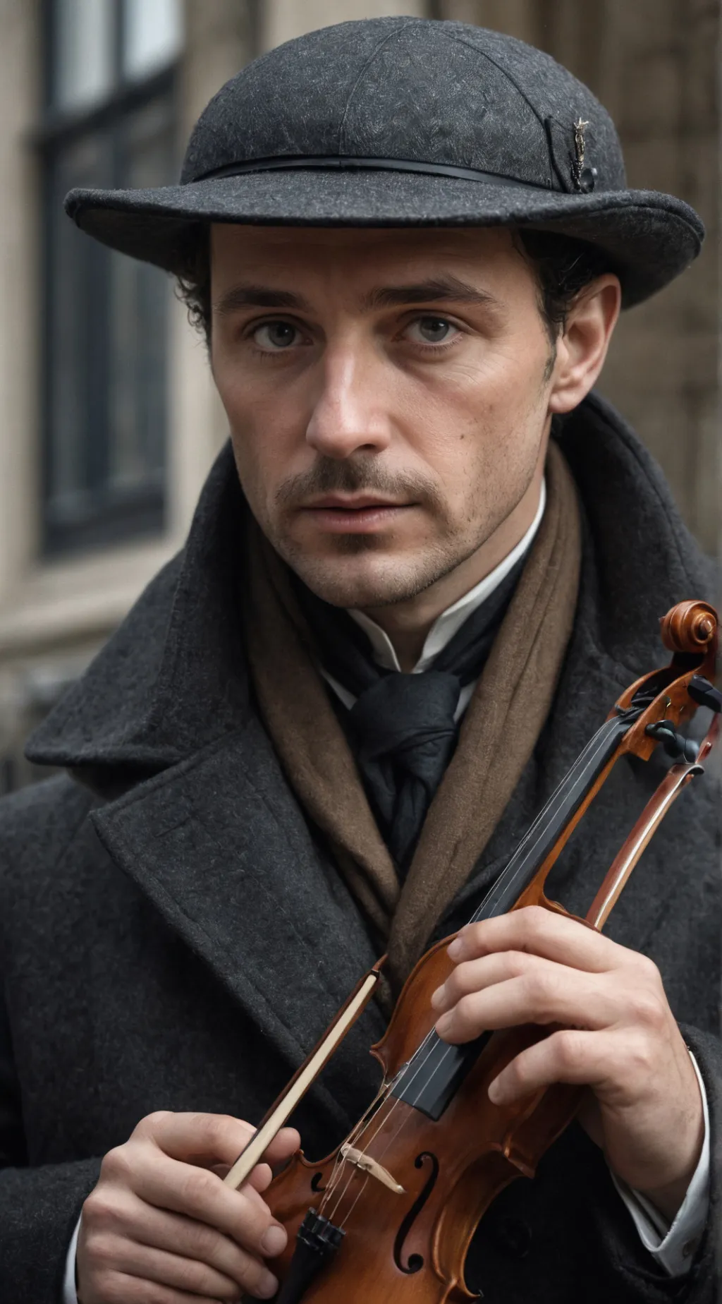 ai character: Sherlock Holmes background