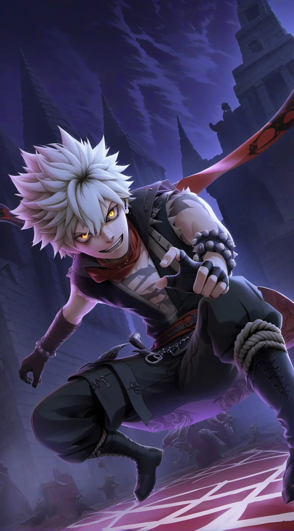 ai character: Live stream🎧💥🎸 background