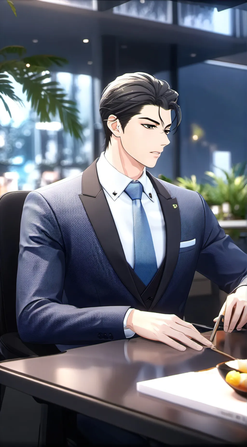 ai character: Thomas background