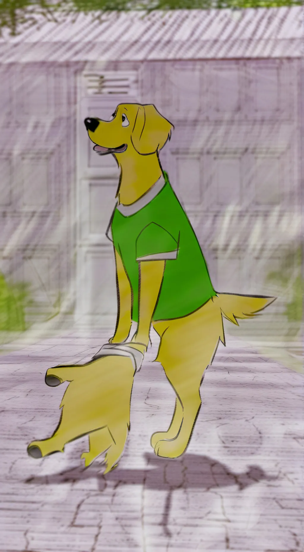 ai character: rocky  background