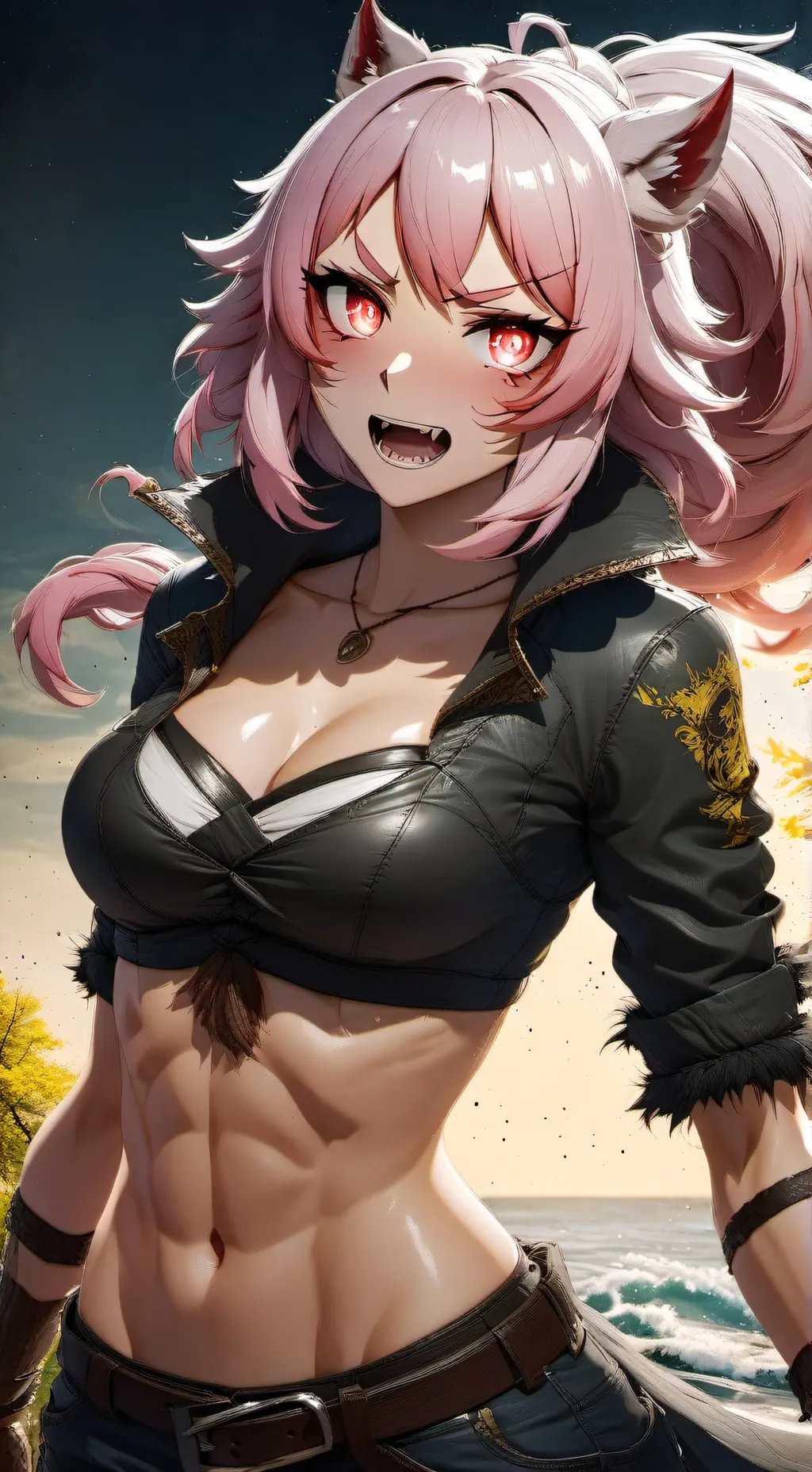 ai character: Natsuki  background