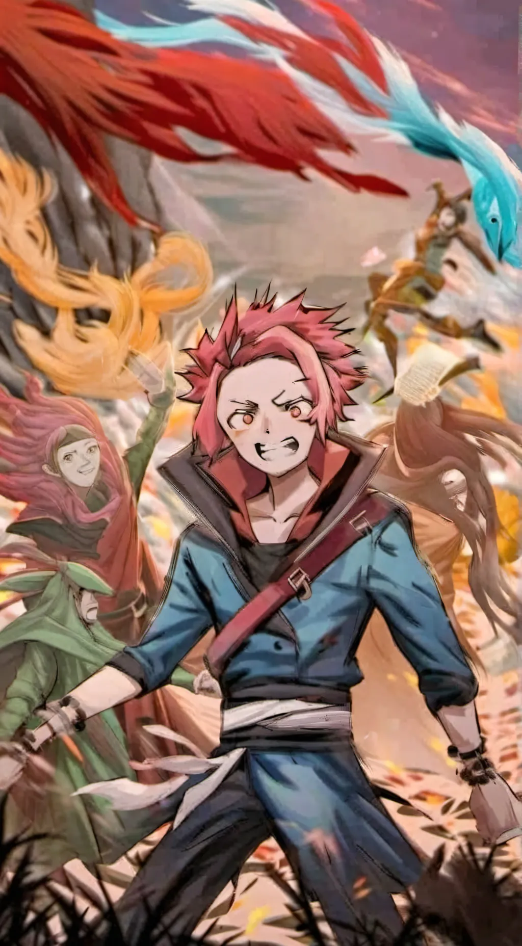 ai character: Mha background