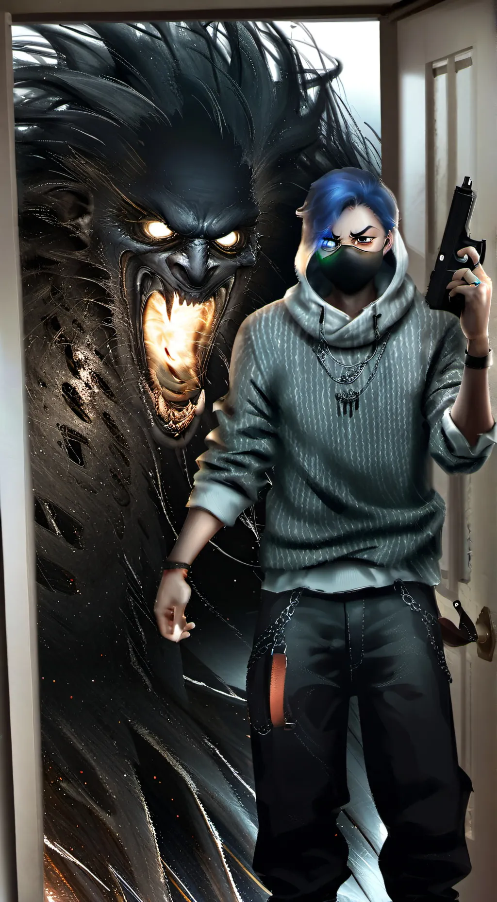 ai character: Mandela catalog 3 background