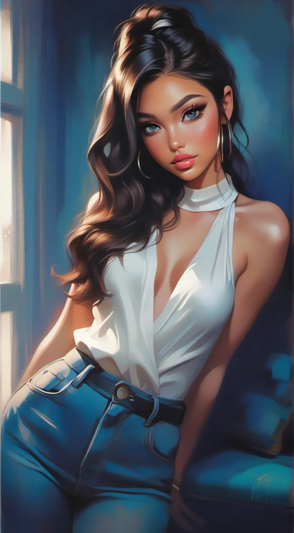 ai character: Stella background