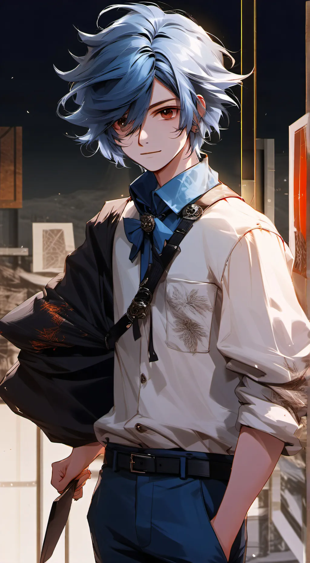 ai character: Silas background