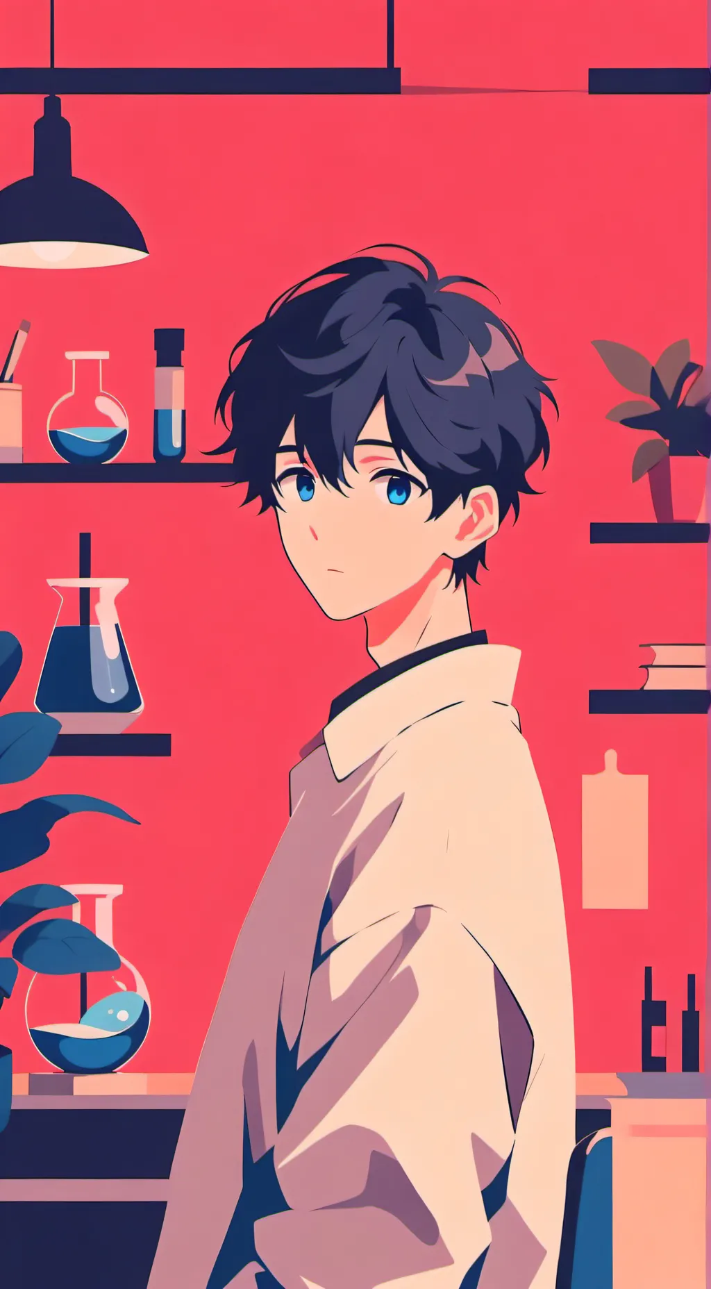 ai character: Javier  background