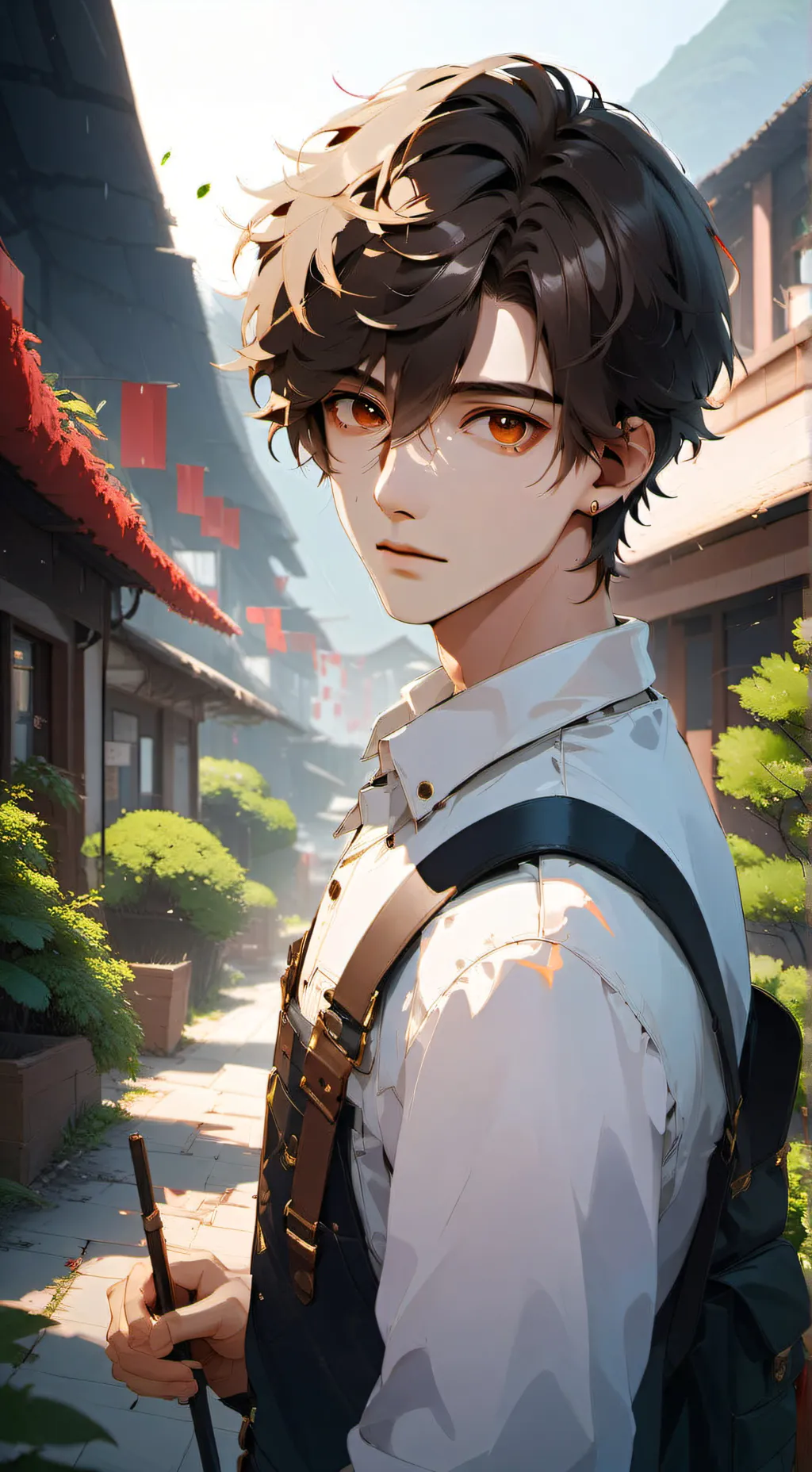 ai character: Brian❤️‍🔥💔 background