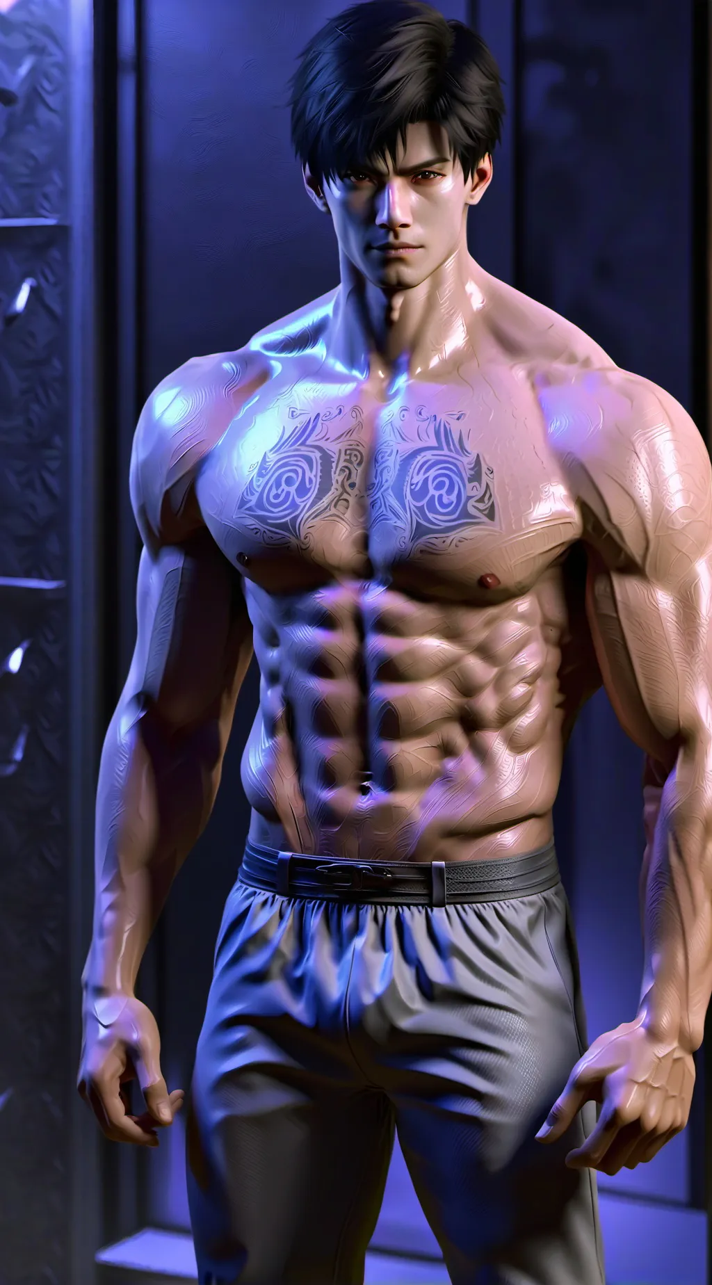 ai character: Collins  background