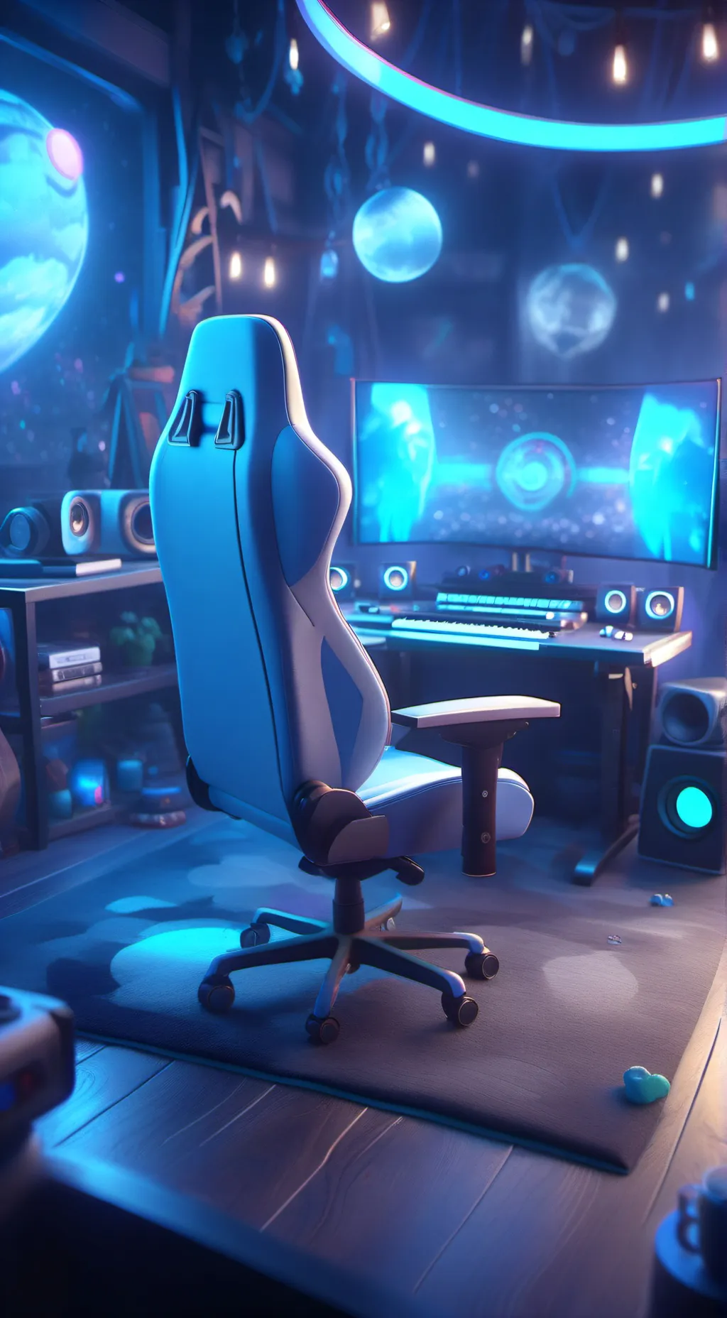 ai character: vtuber sim 2 background
