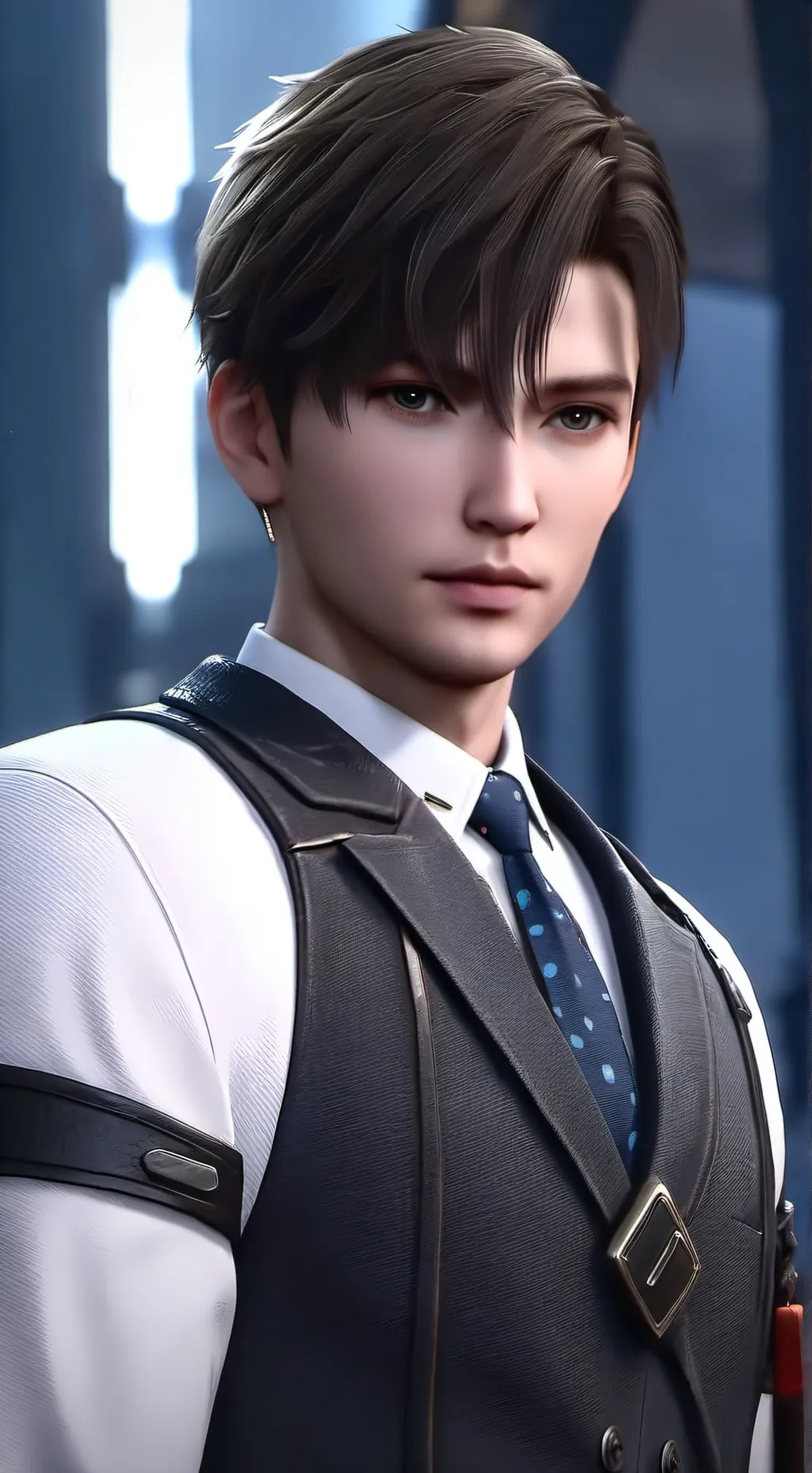 ai character: Mike  background