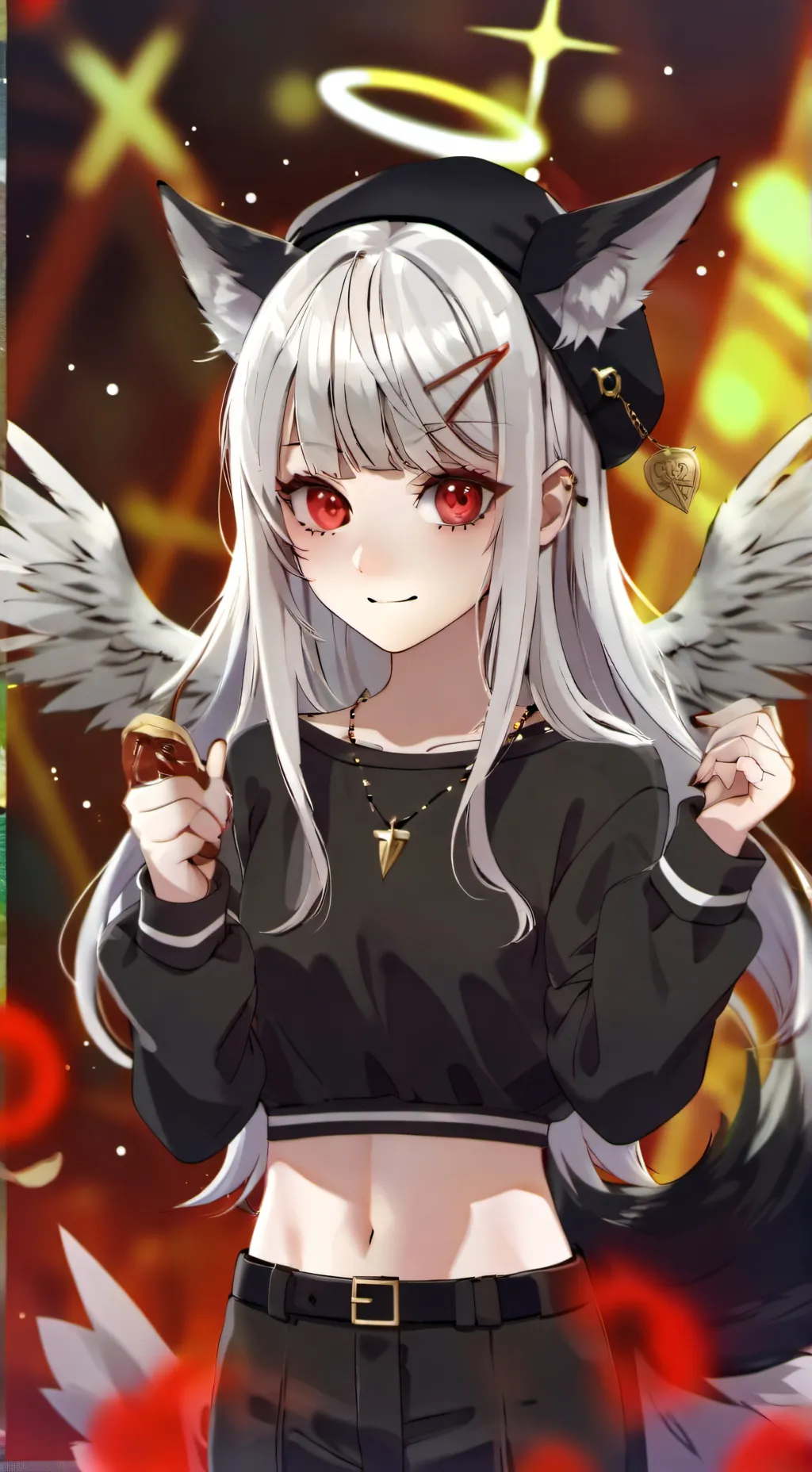 ai character: Mha + emenem background