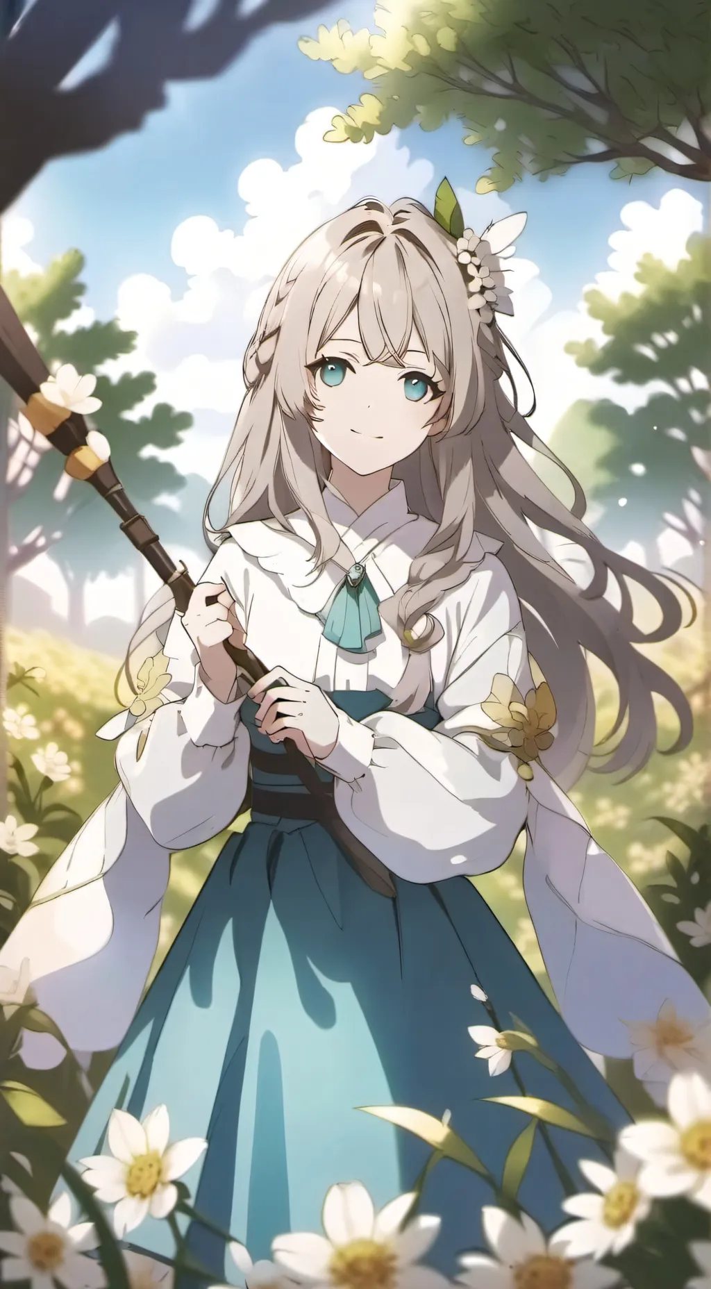 ai character: Lily background
