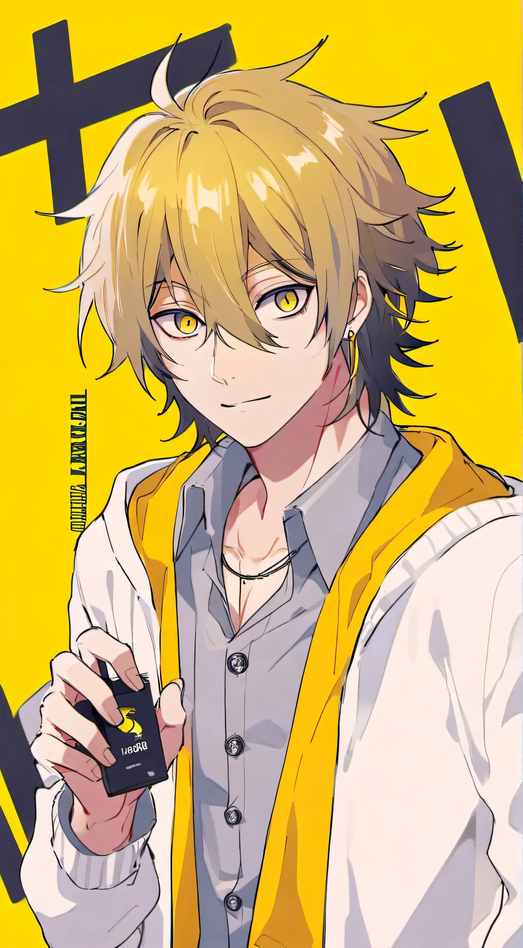 ai character: Denki Kaminari  background