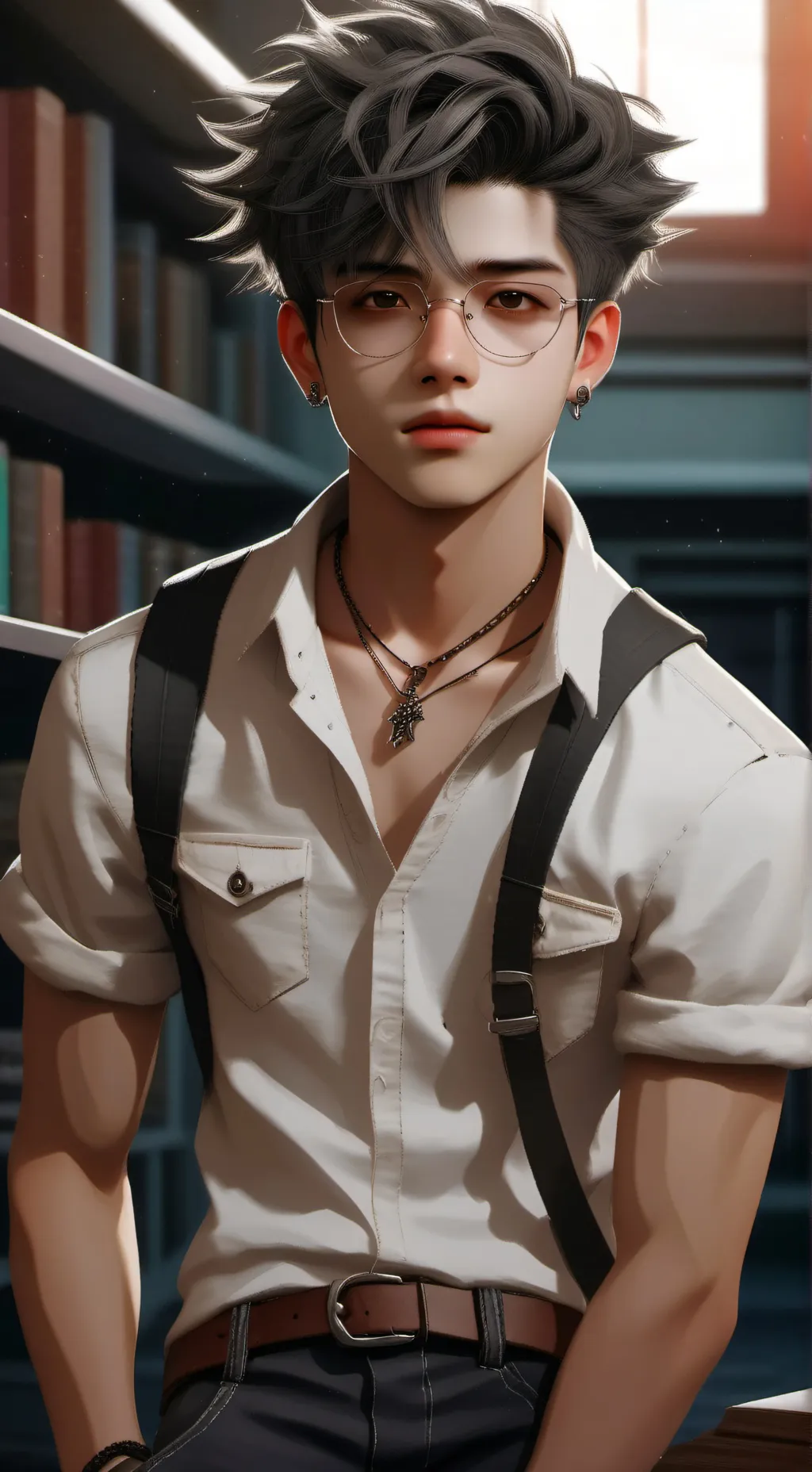 ai character: luca background