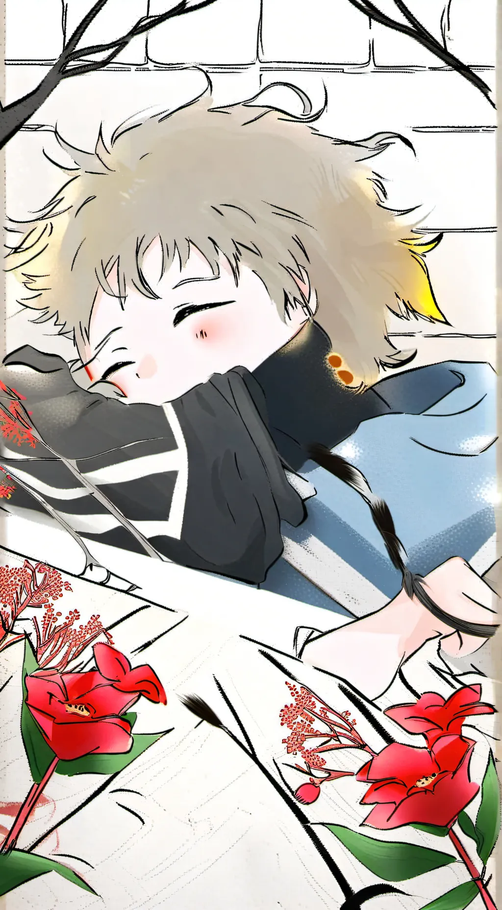 ai character: my hero academia  background