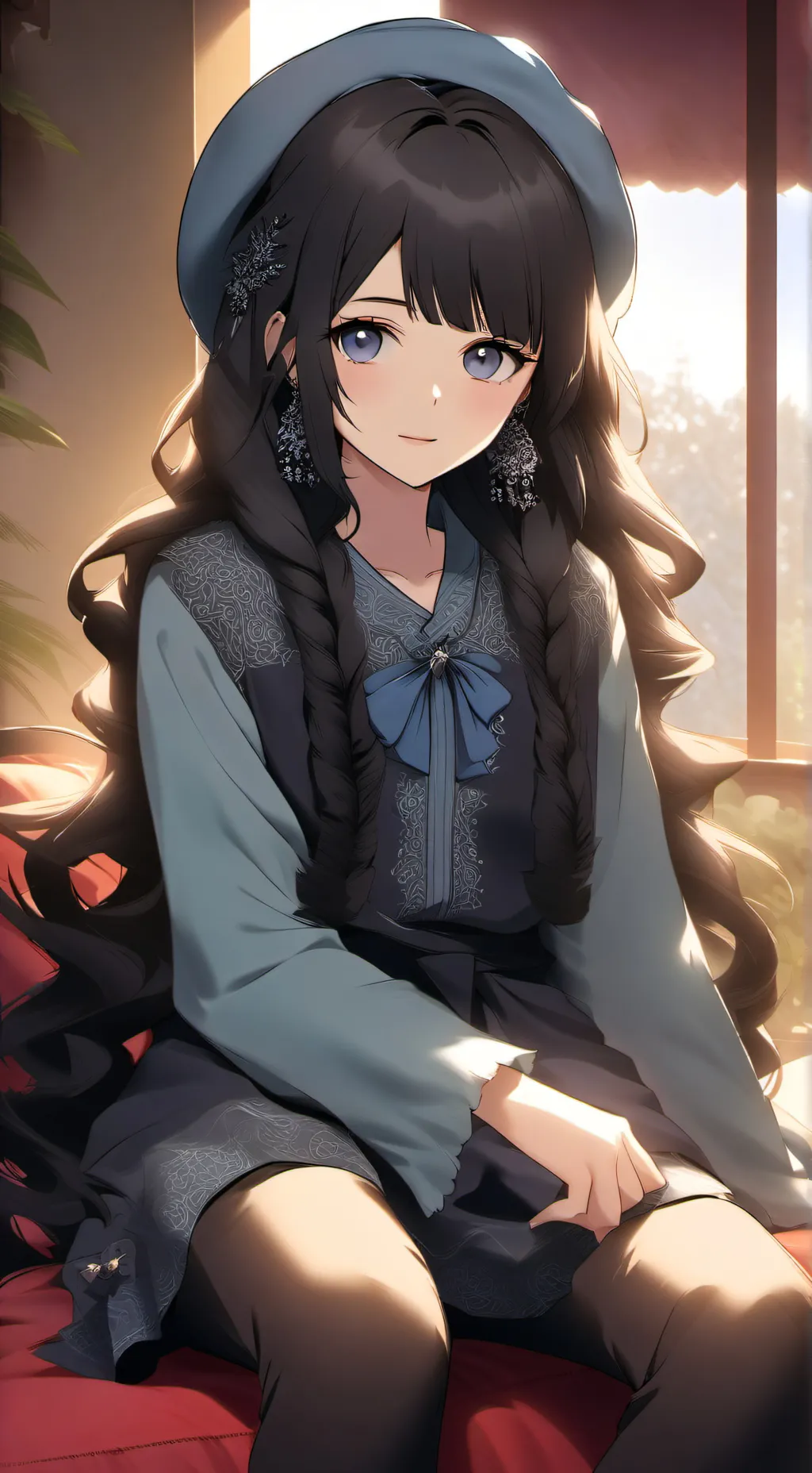 ai character: Marie background
