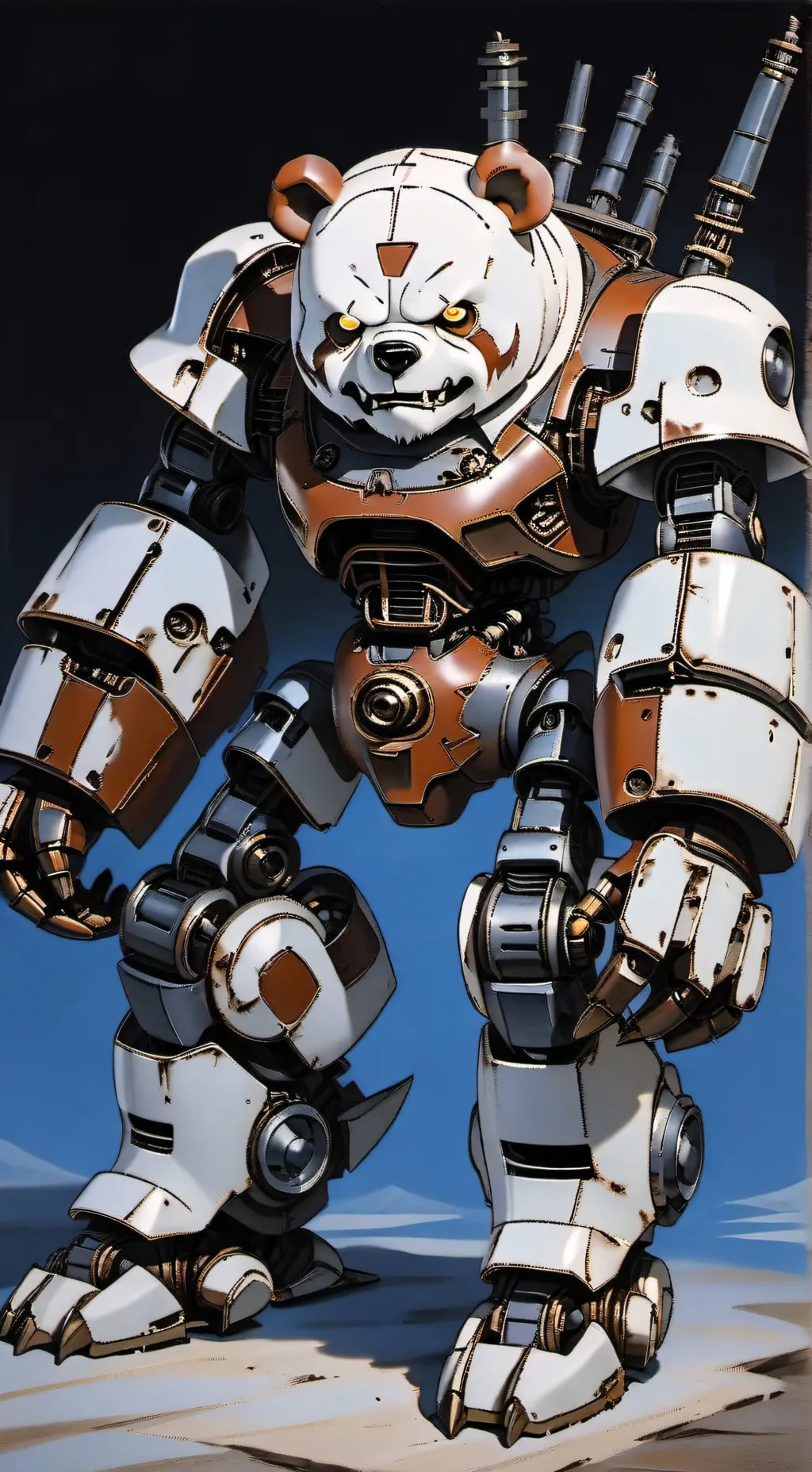 ai character: Funtime freddy but background