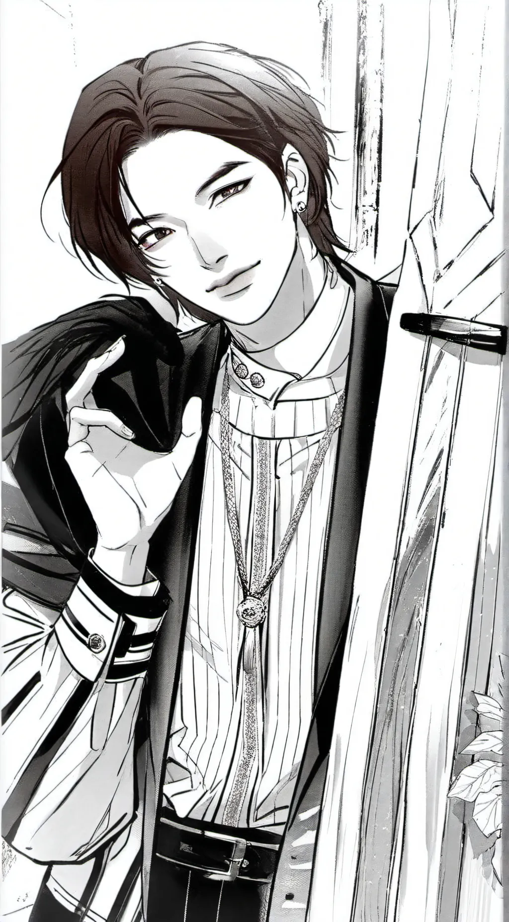 ai character: hwang hyunjin background