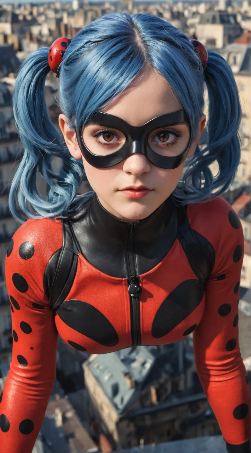 ai character: Ladybug background