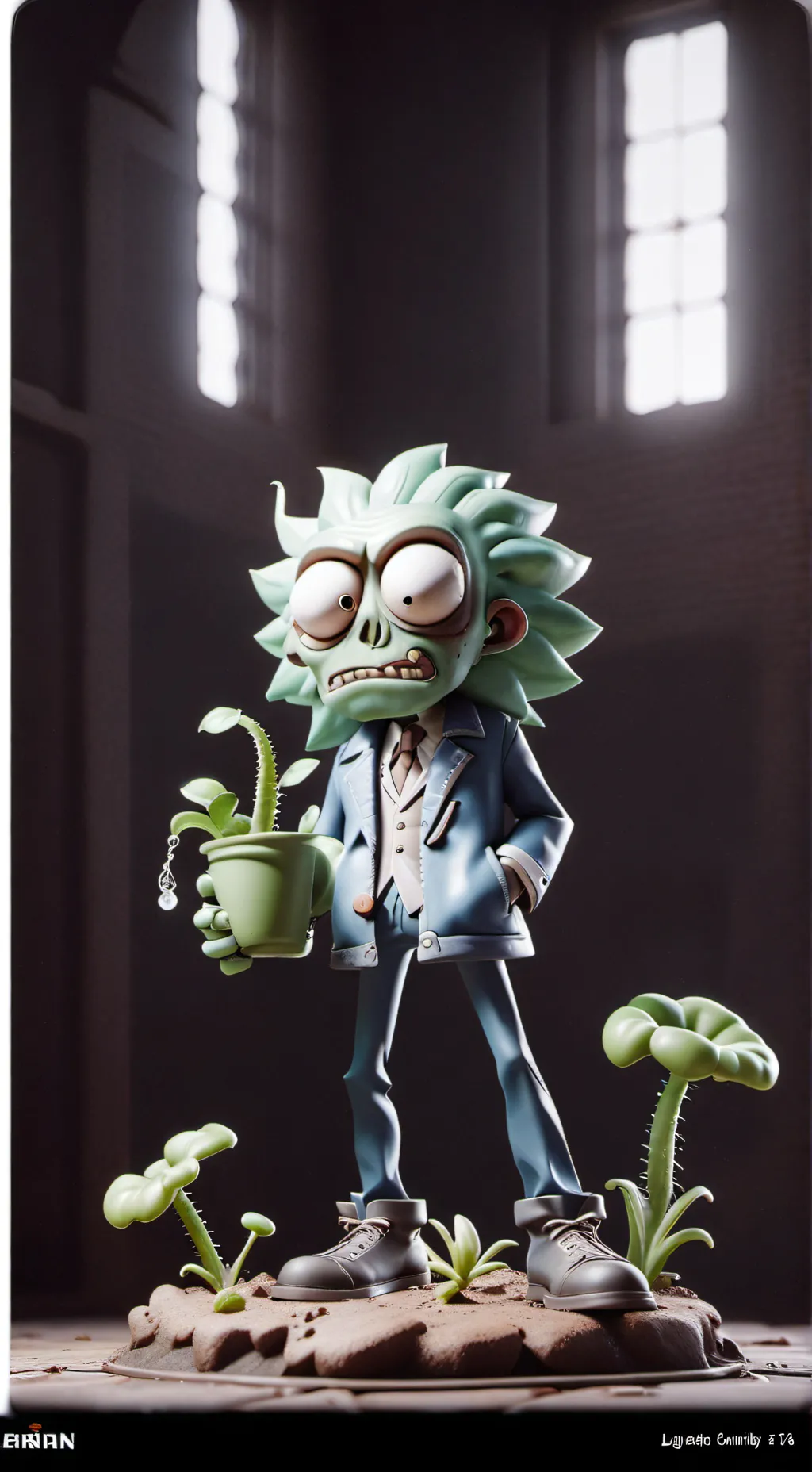 ai character: pvz background