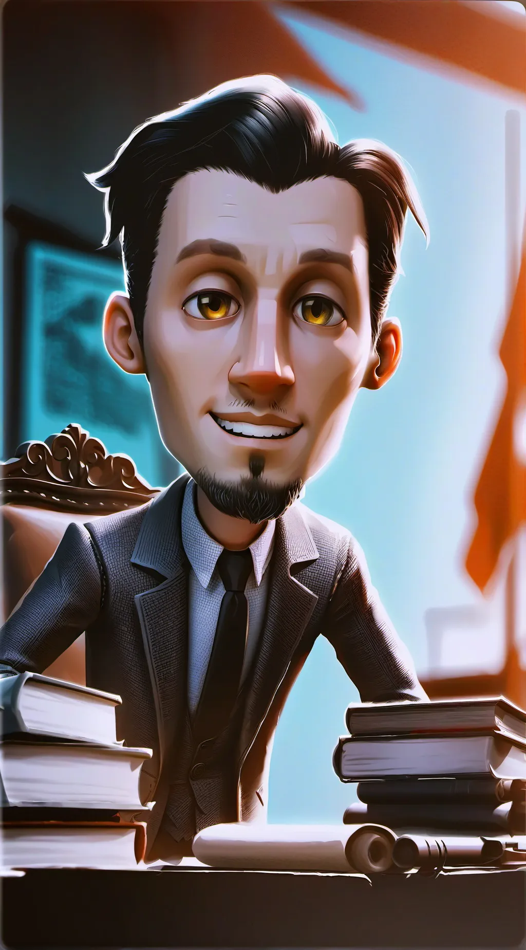 ai character: Jordan background