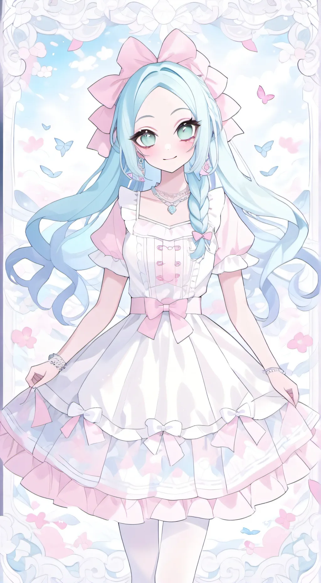 ai character: girlfriends background