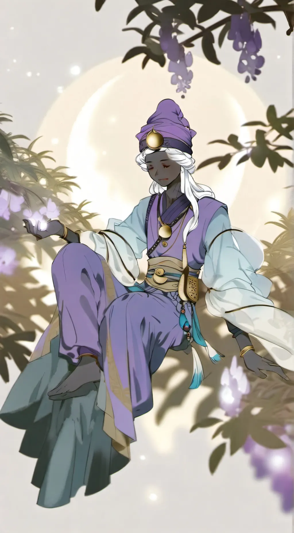 ai character: astro background