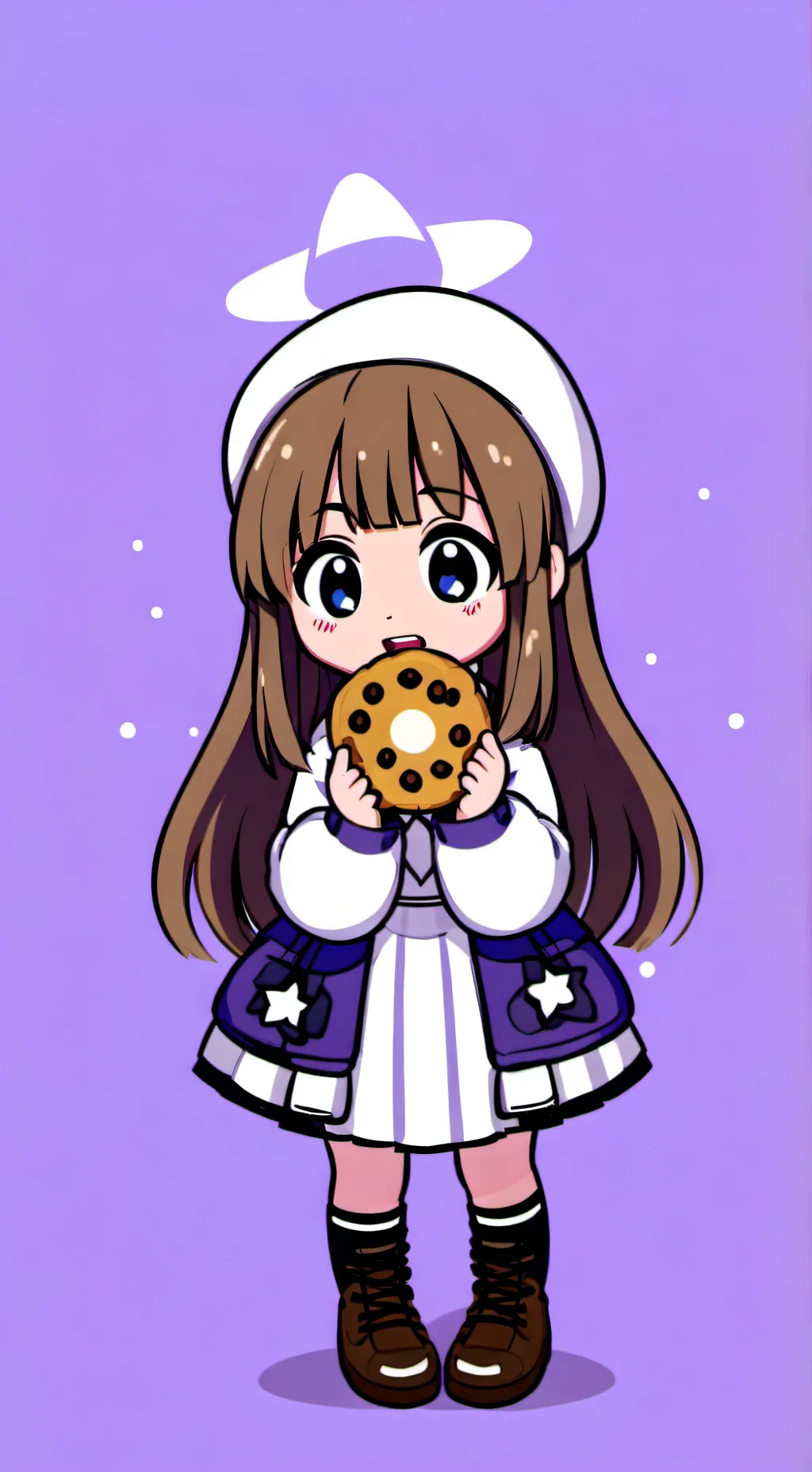 ai character: Luna background