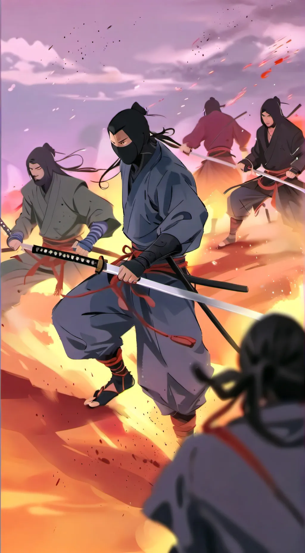 ai character: japon feudal  background